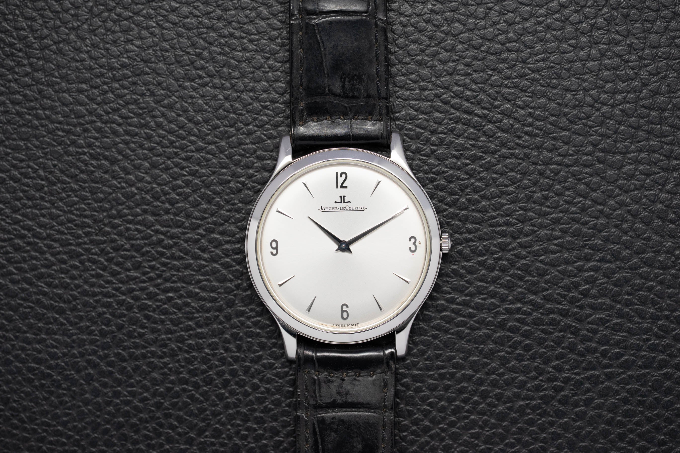 Jaeger-LeCoultre Master Ultra Thin 145.8.79 Silver 2001 Dial Box