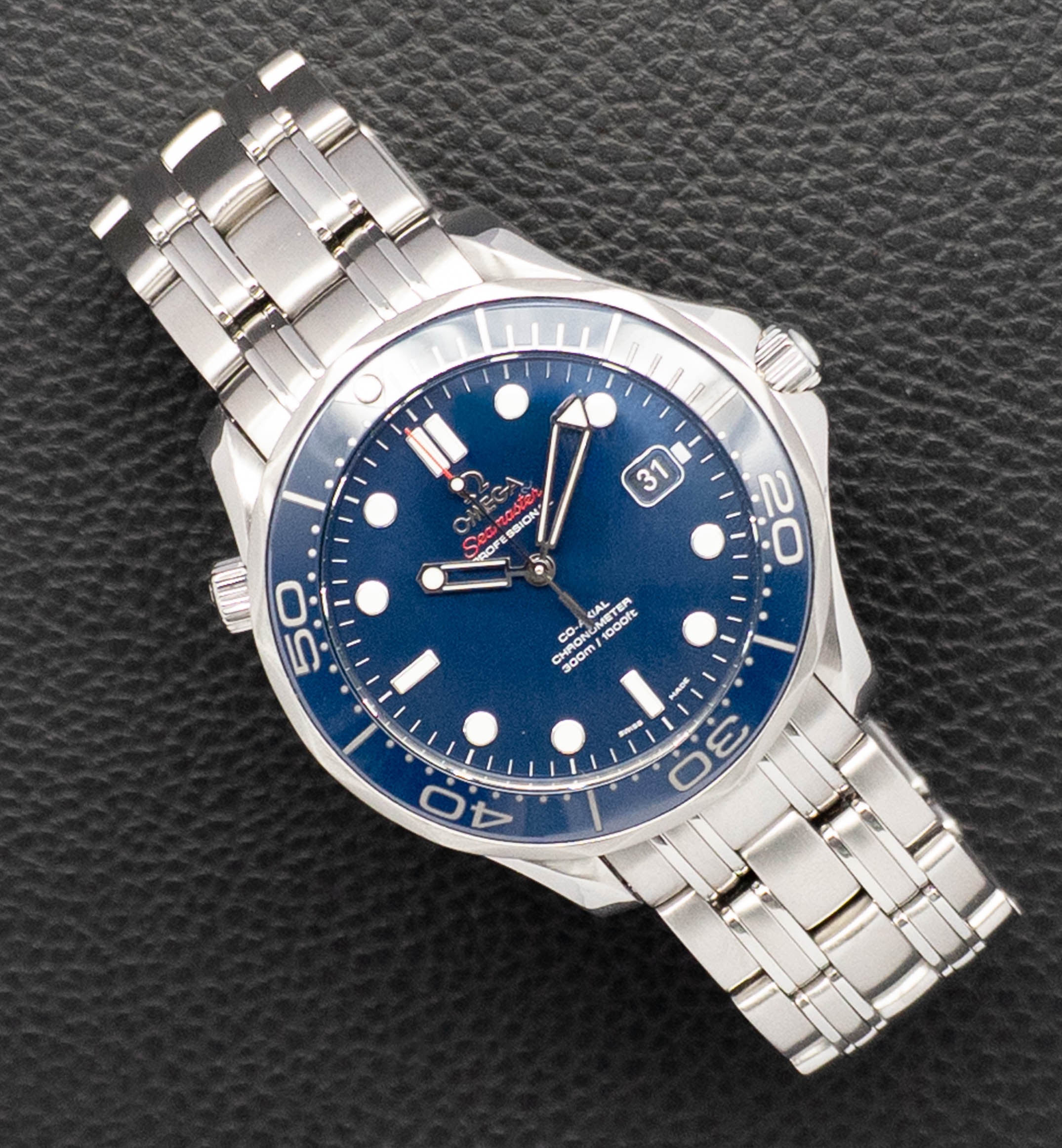 Omega Seamaster Diver 300 212.30.41.20.03.001 Quadrante Blu 2018