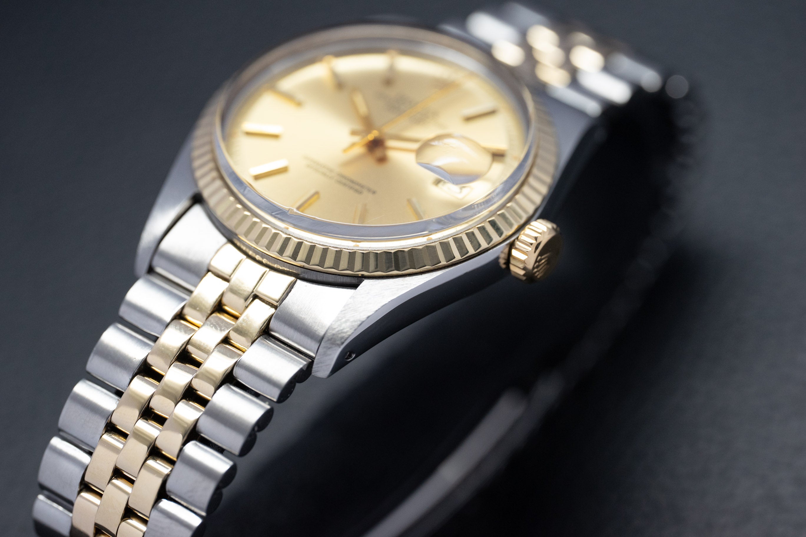 Rolex Datejust 1601 Champagne Dial 1975 Box