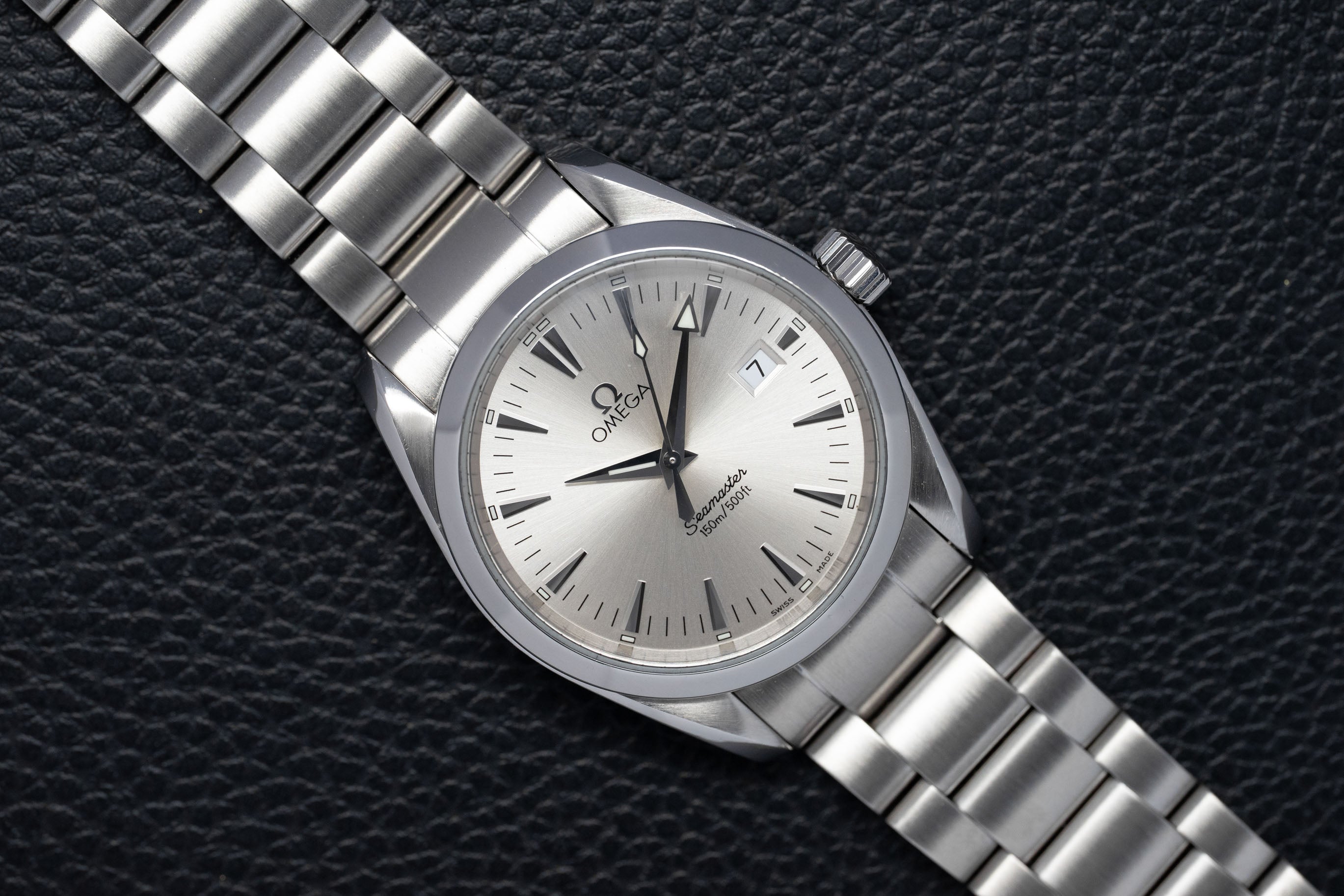 Omega Seamaster Aqua Terra 2518.30 Silver Dial 1998