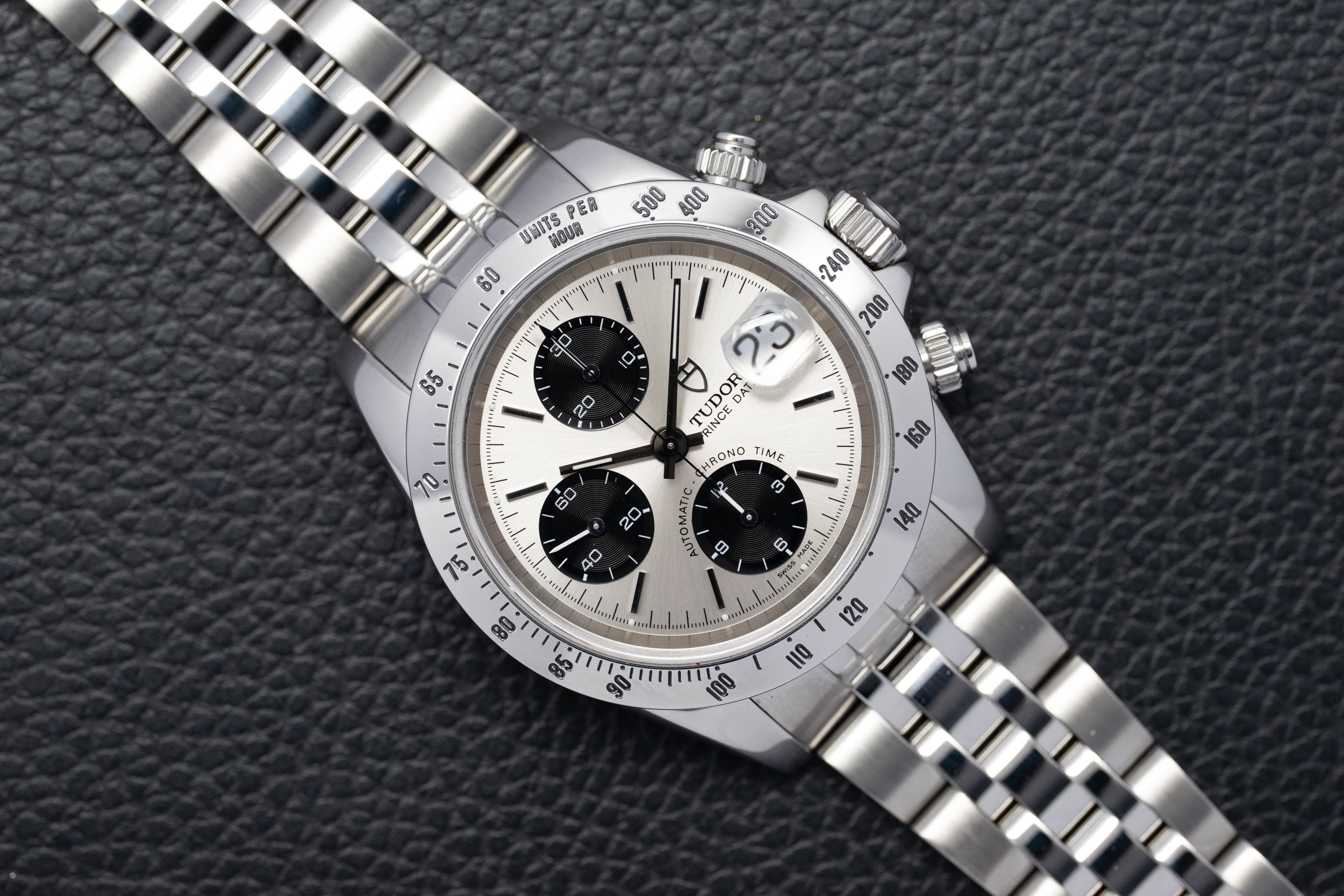 Tudor Prince Date 79280P Silver Dial 2008 Papers