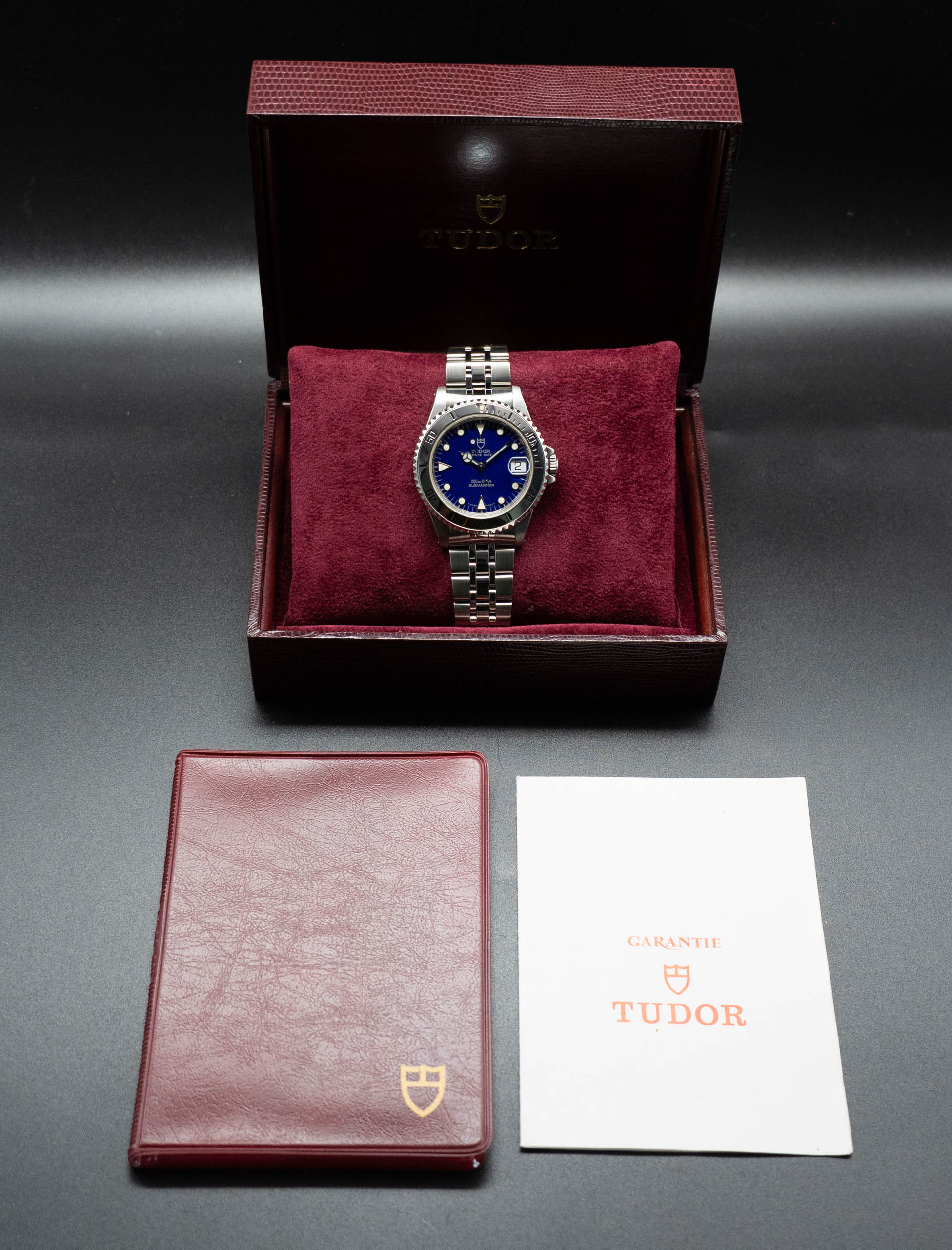 Tudor Submariner 75190 Fullset 1998 Caja+Papeles
