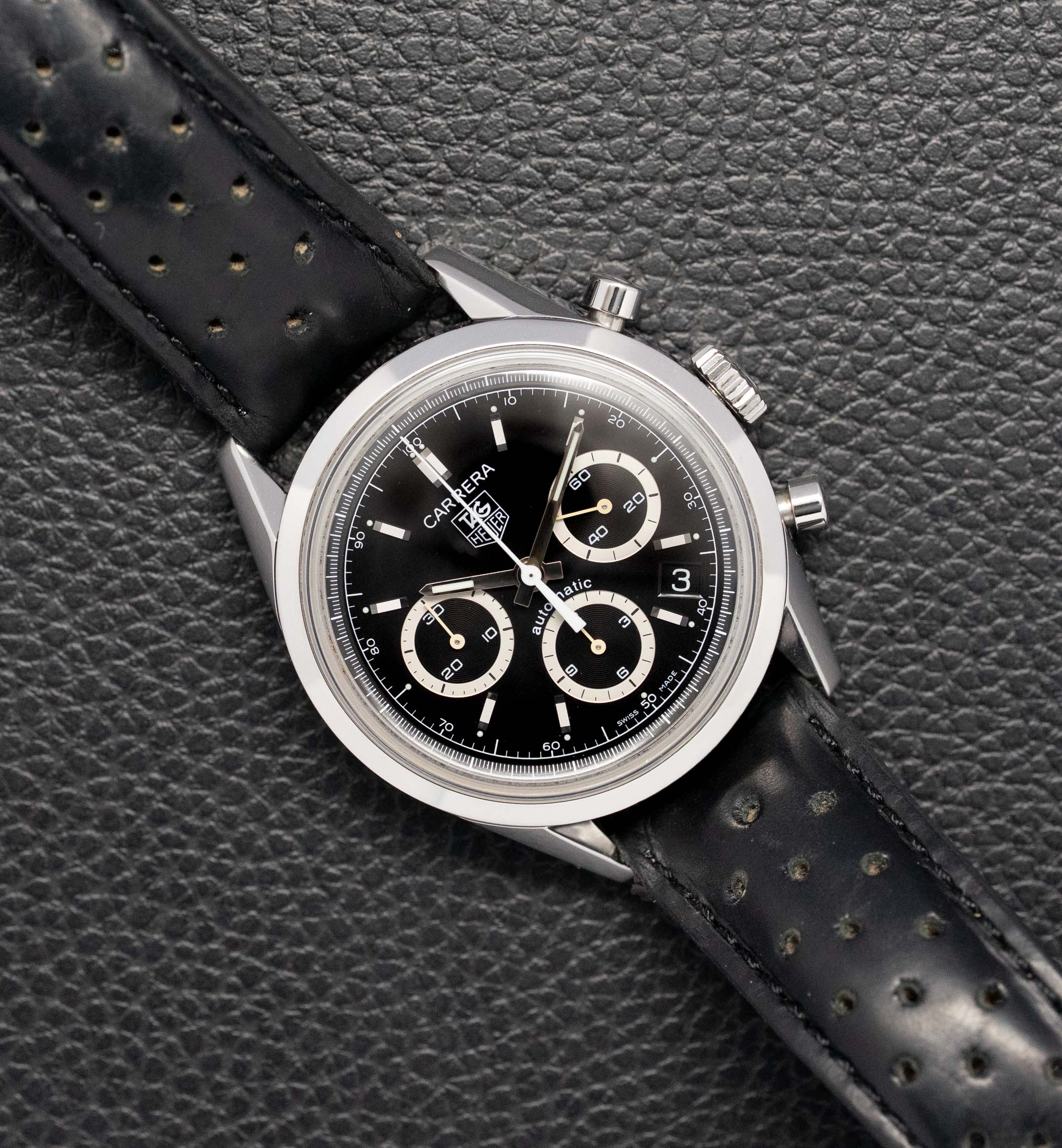 Tag Heuer Carrera CV2113.0 Black Dial 2005