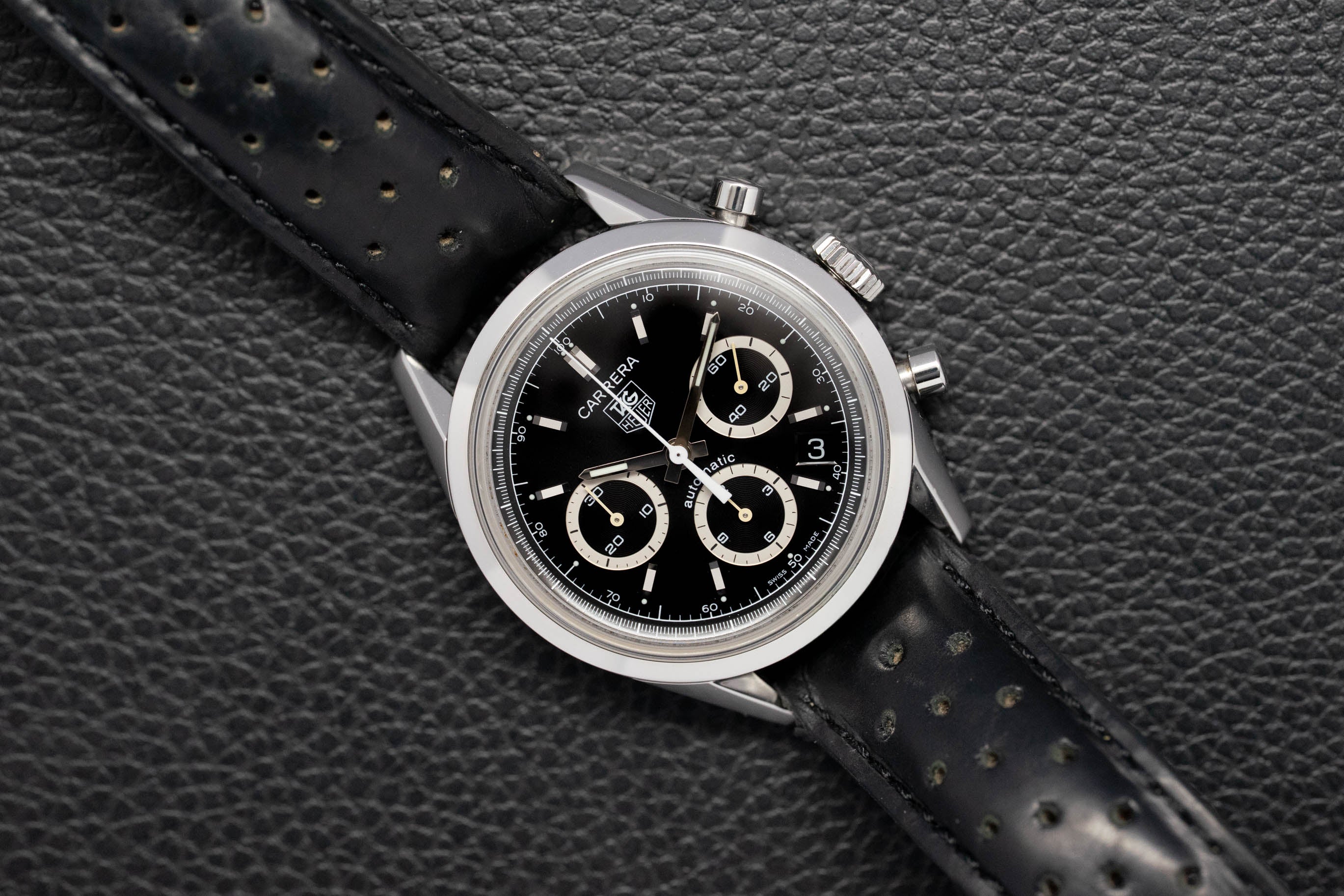 Tag Heuer Carrera CV2113.0 Black Dial 2005