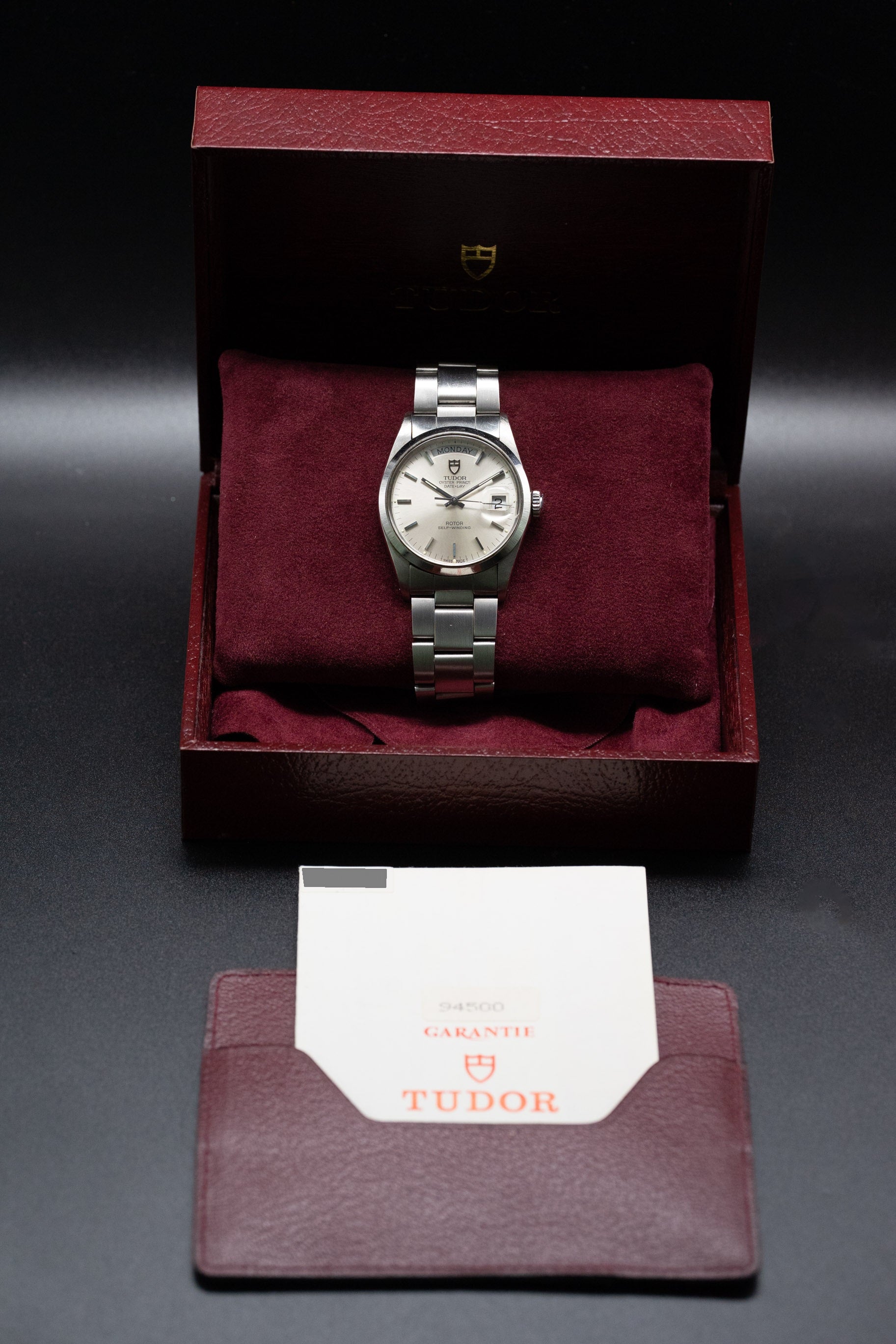 Tudor Prince Date Day 94500 Fullset 1995 Boîte+Papiers