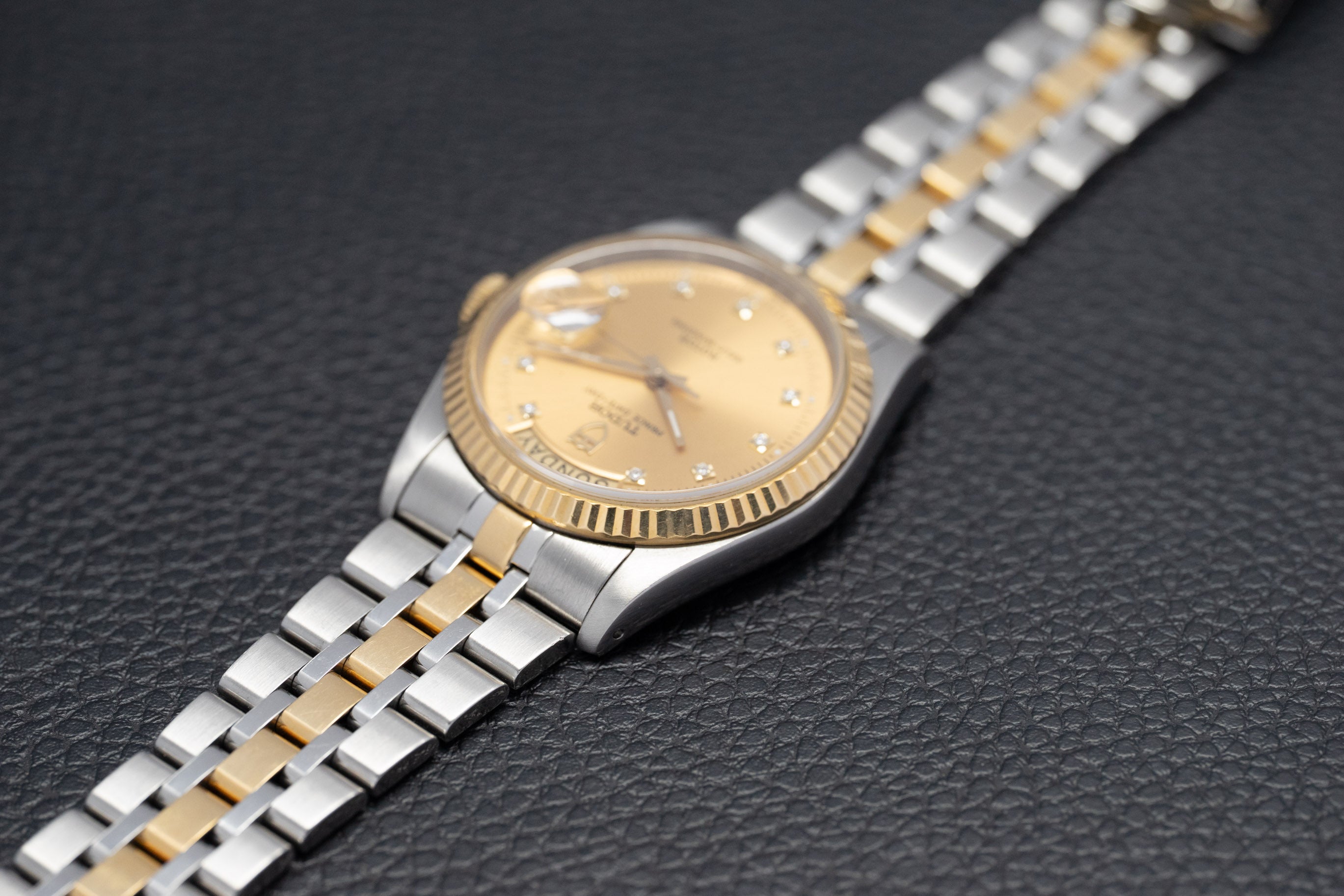 Tudor Prince Date-Day 76213 Gold Dial 2002