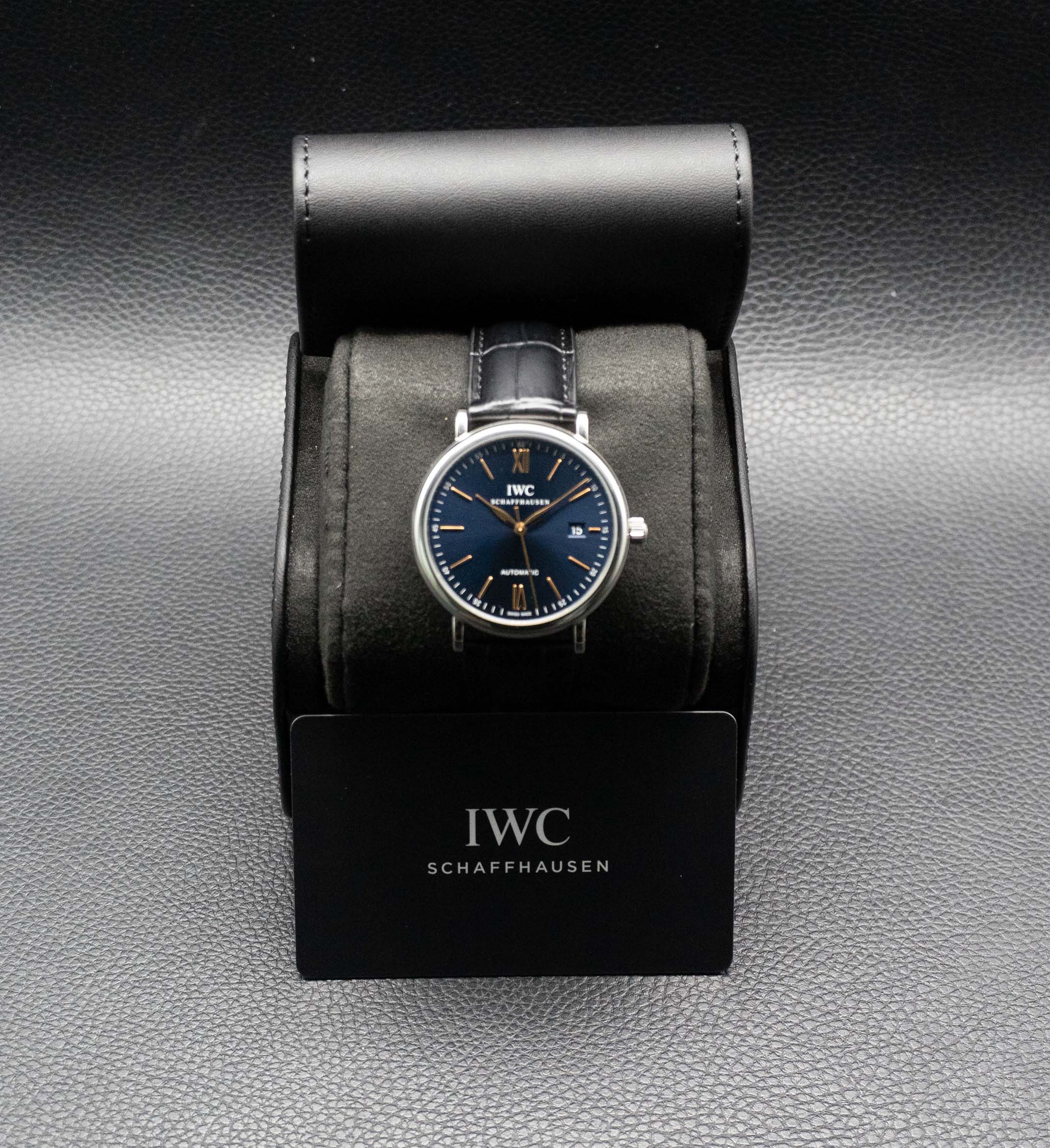IWC Portofino IW356523 Fullset 2019 Caja+papeles