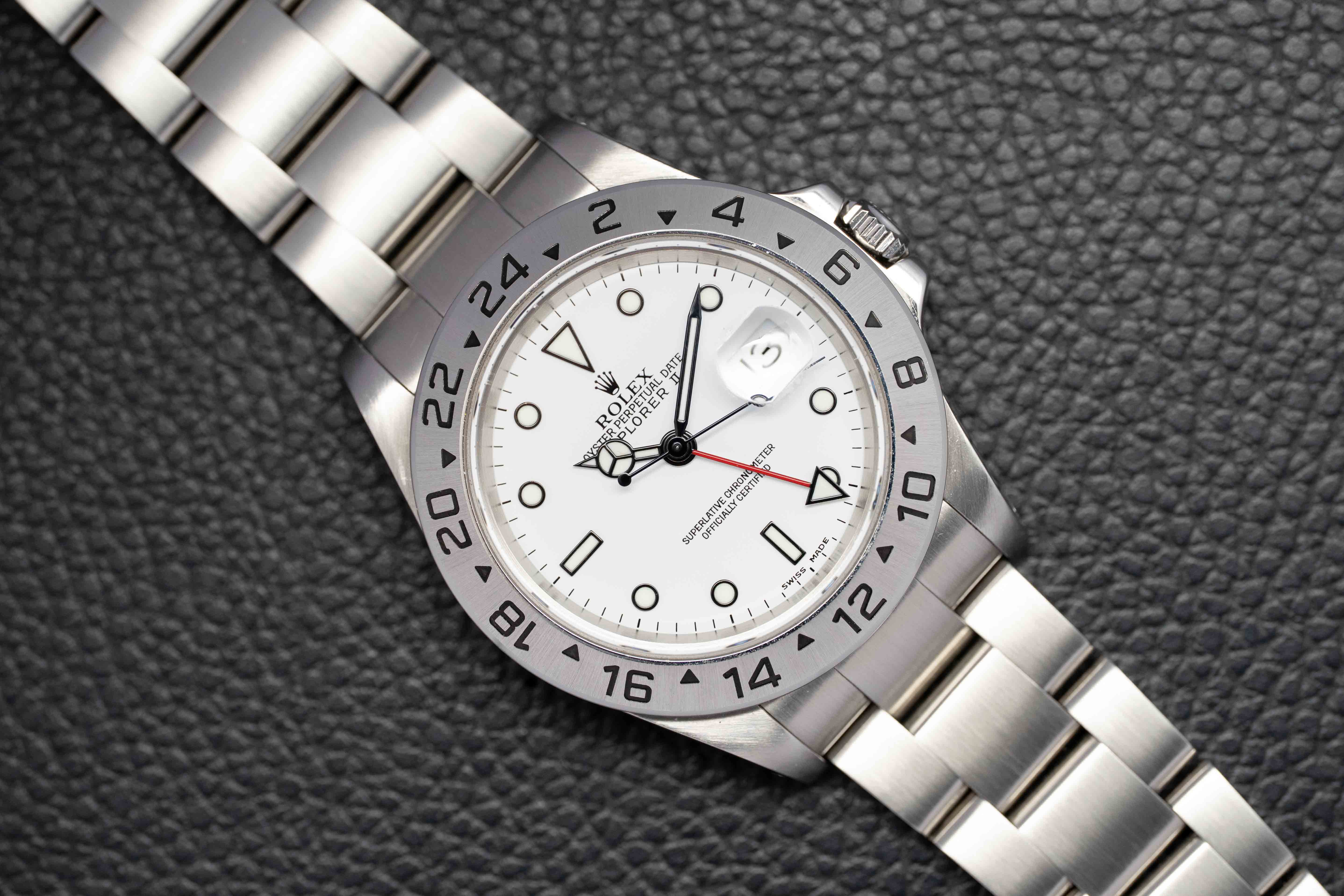 Rolex Explorer 2 Polar 16570 Set completo del 2002 con scatola e documenti
