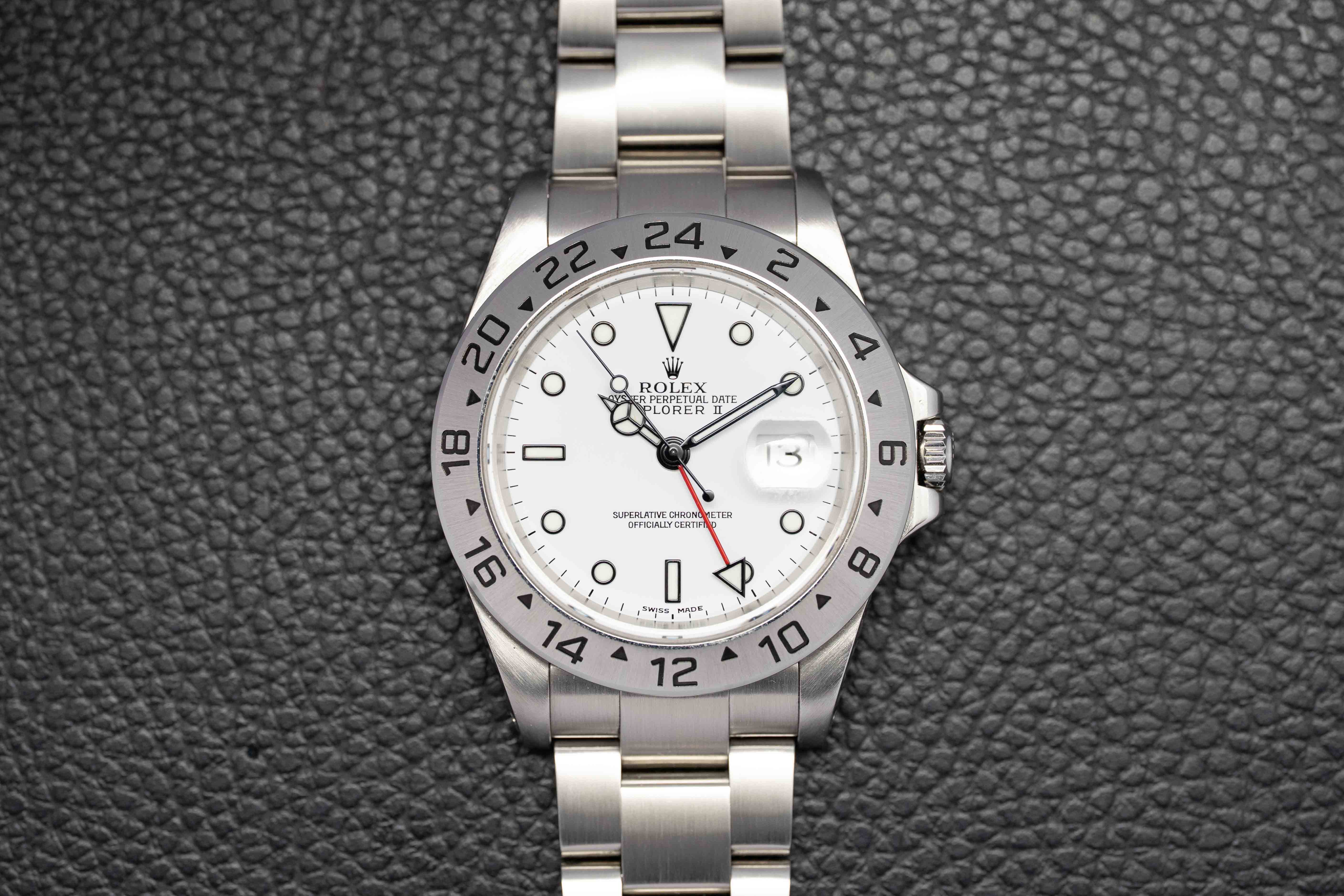 Rolex Explorer 2 Polar 16570 Set completo del 2002 con scatola e documenti