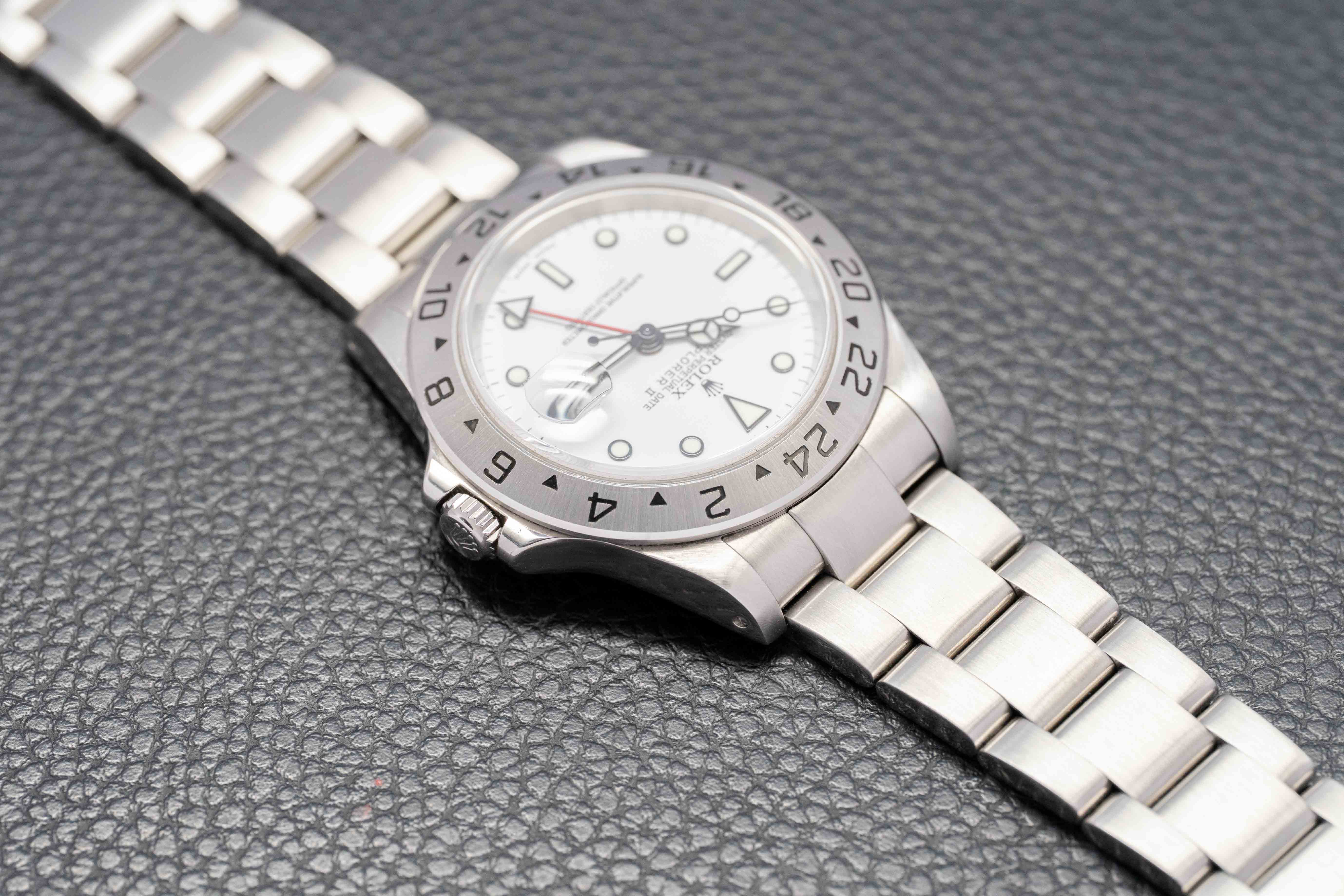 Rolex Explorer 2 Polar 16570 Set completo del 2002 con scatola e documenti