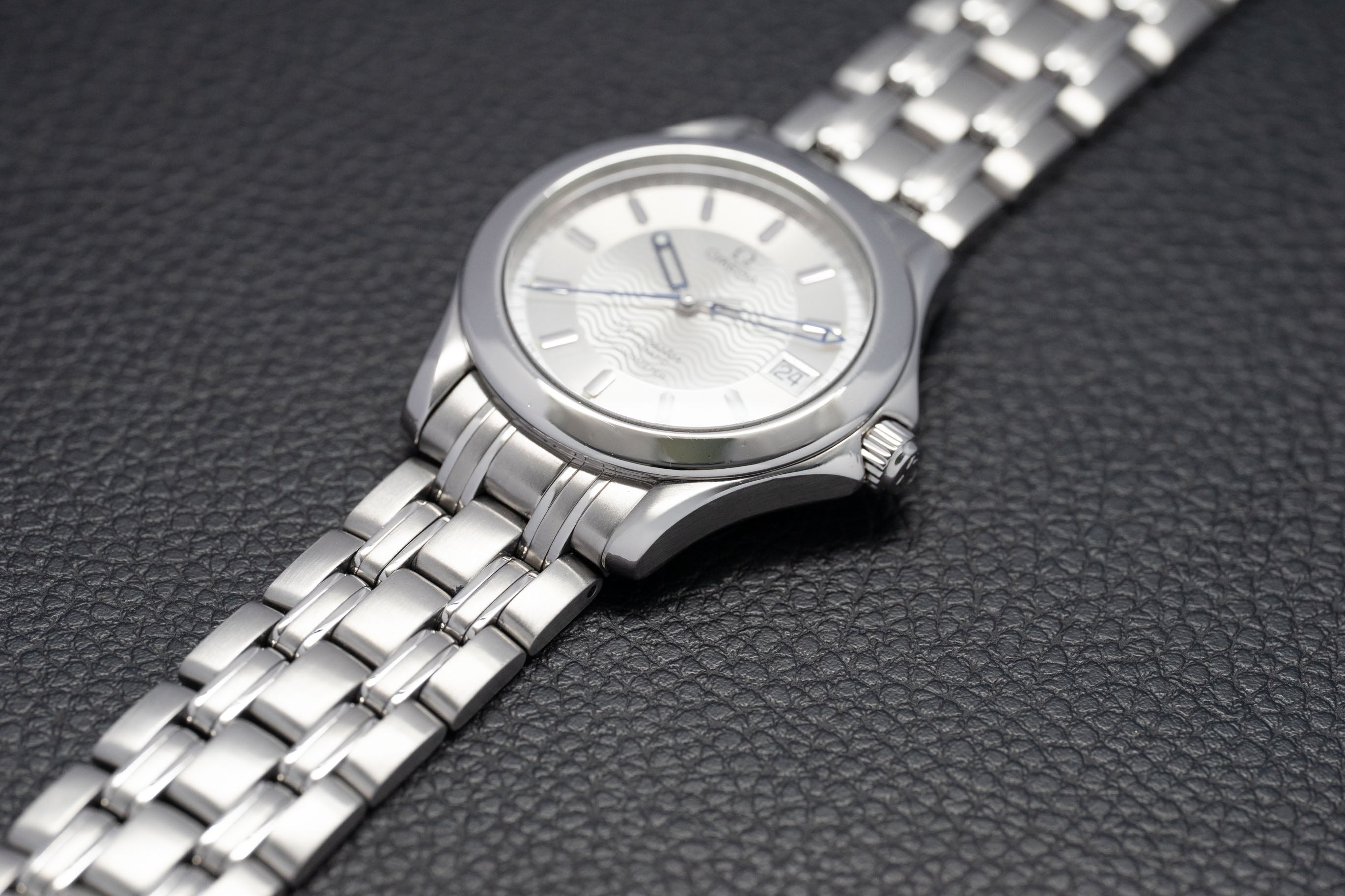 Omega Seamaster 120 2501.31 Cadran argenté 2002 Papiers