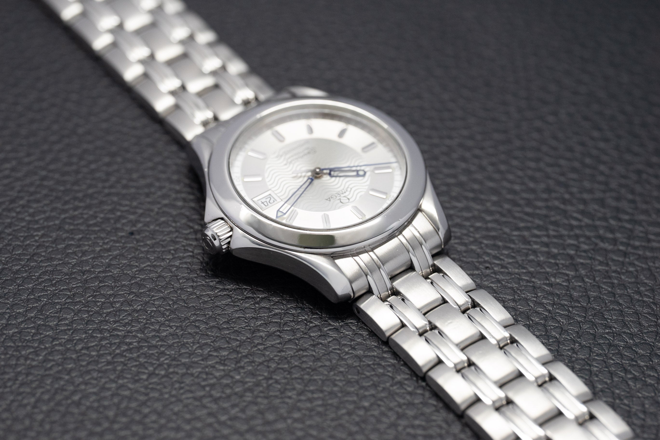 Omega Seamaster 120 2501.31 Cadran argenté 2002 Papiers