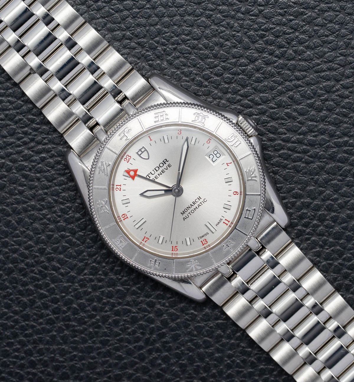 Tudor Monarch GMT 38080 Silver Dial 2000