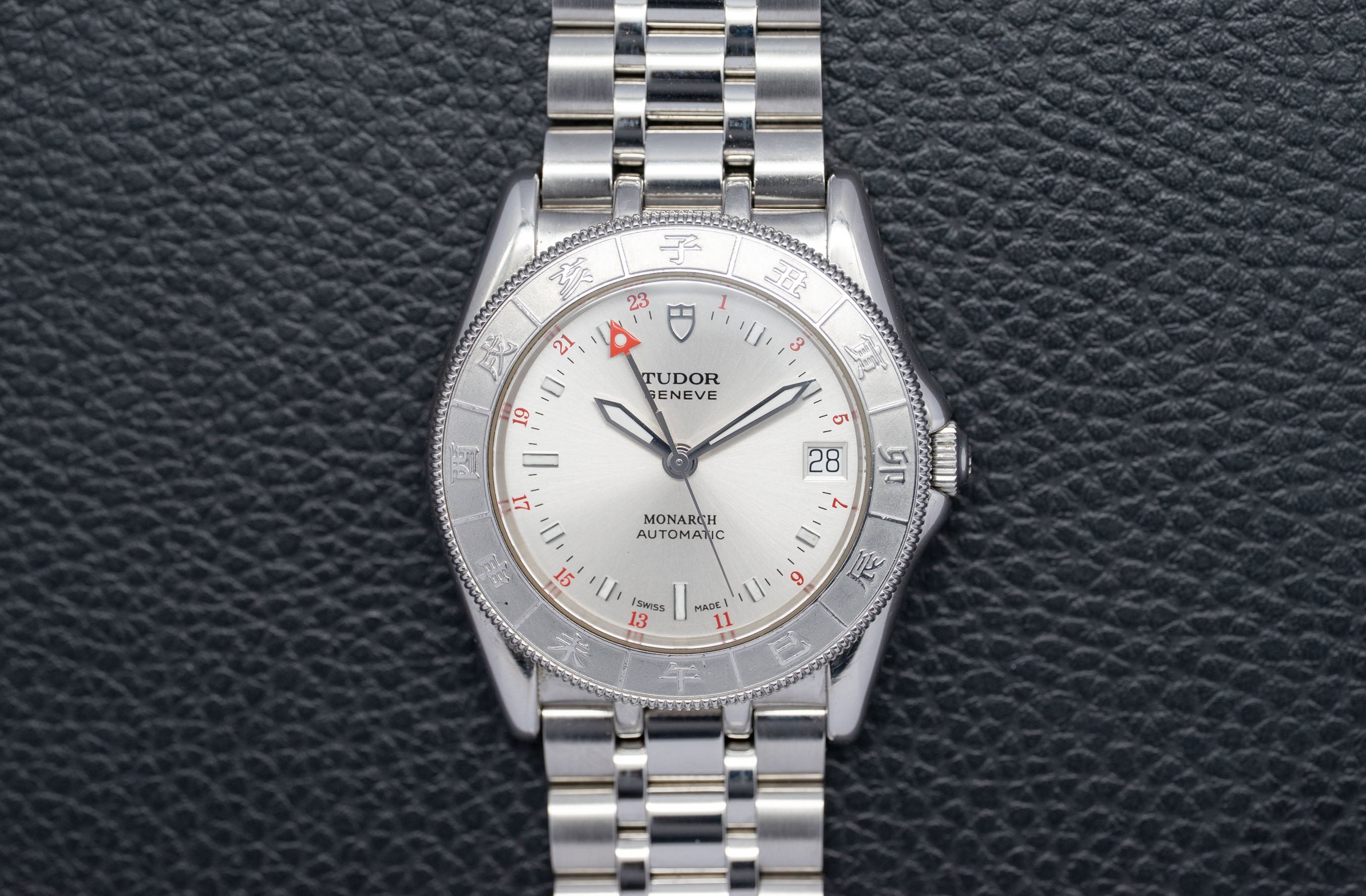Tudor Monarch GMT 38080 Esfera Plata 2000