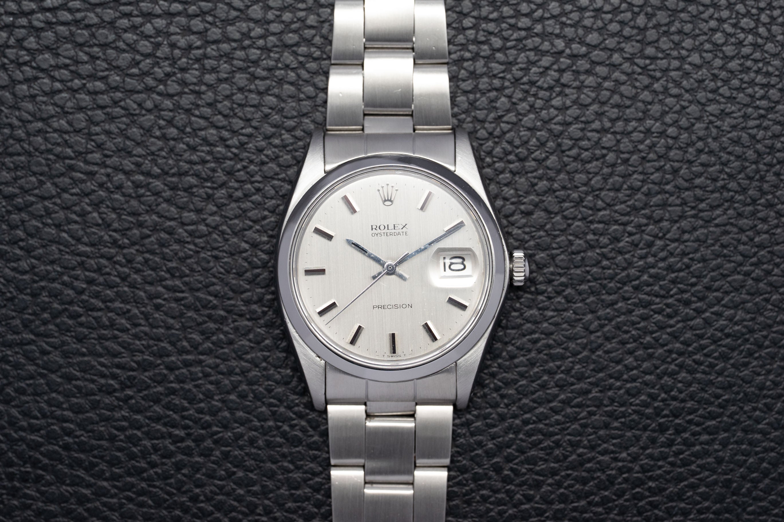 Rolex Oysterdate 6694 Silver Dial 1972