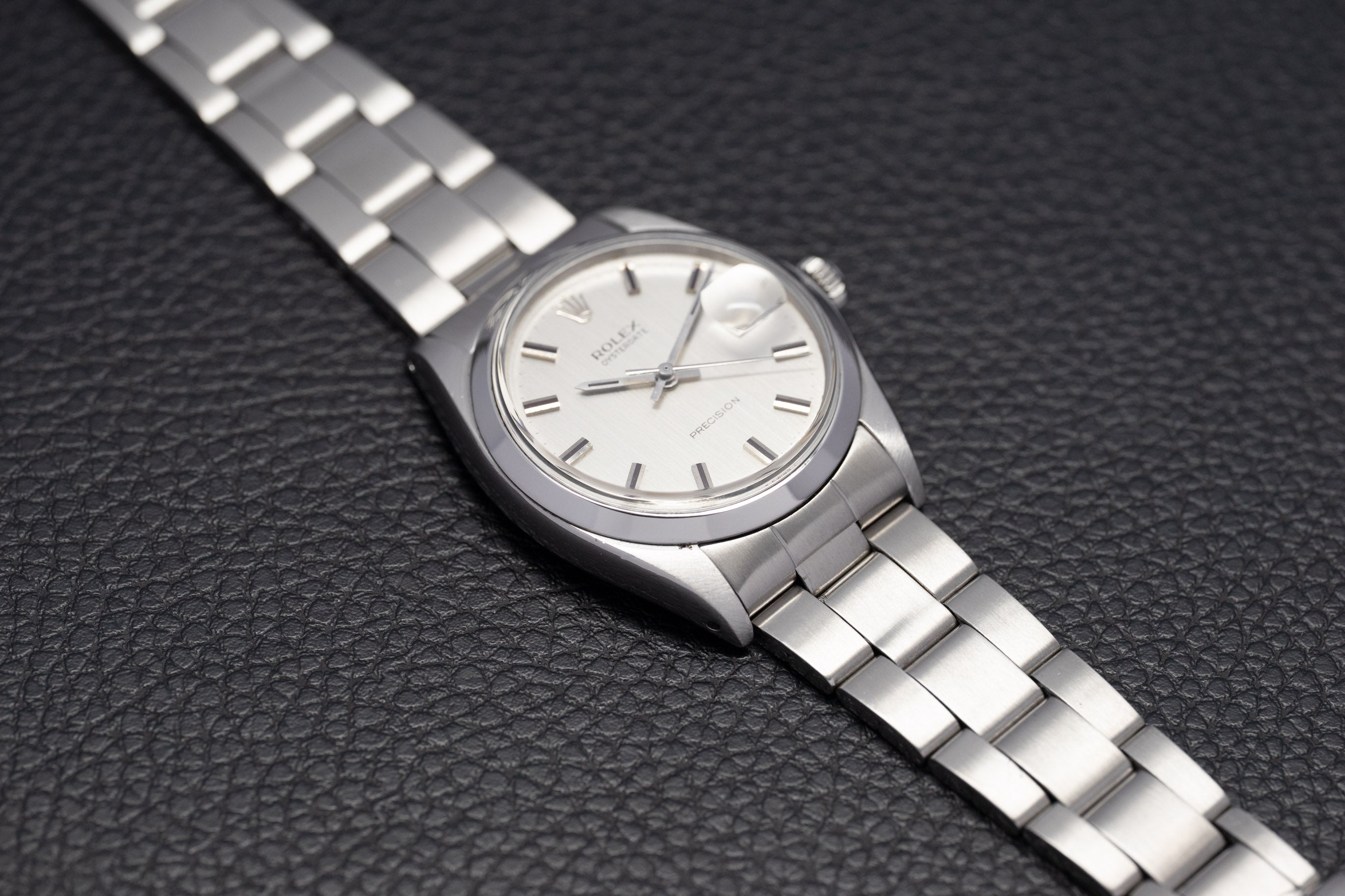 Rolex Oysterdate 6694 Silver Dial 1972