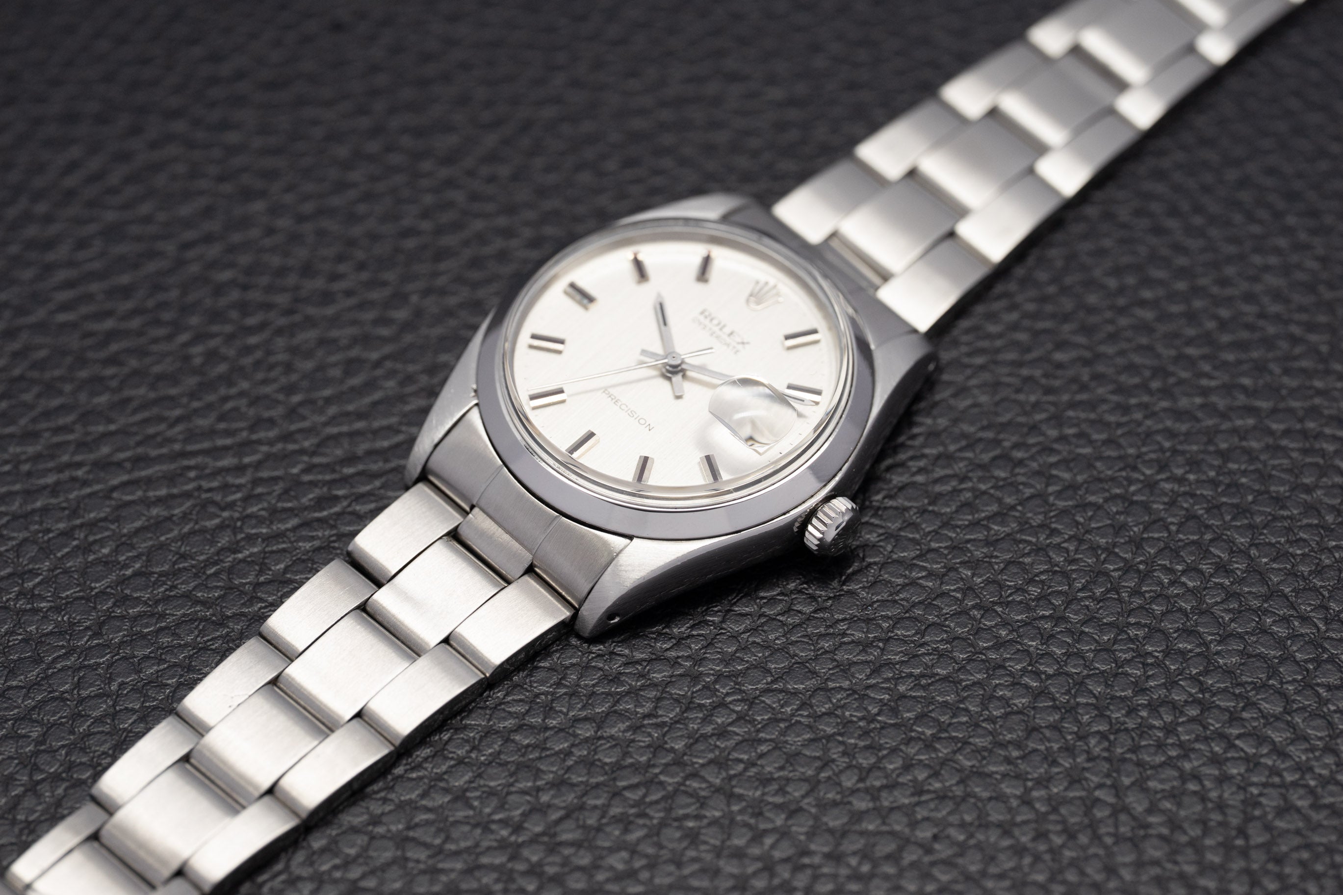 Rolex Oysterdate 6694 Silver Dial 1972
