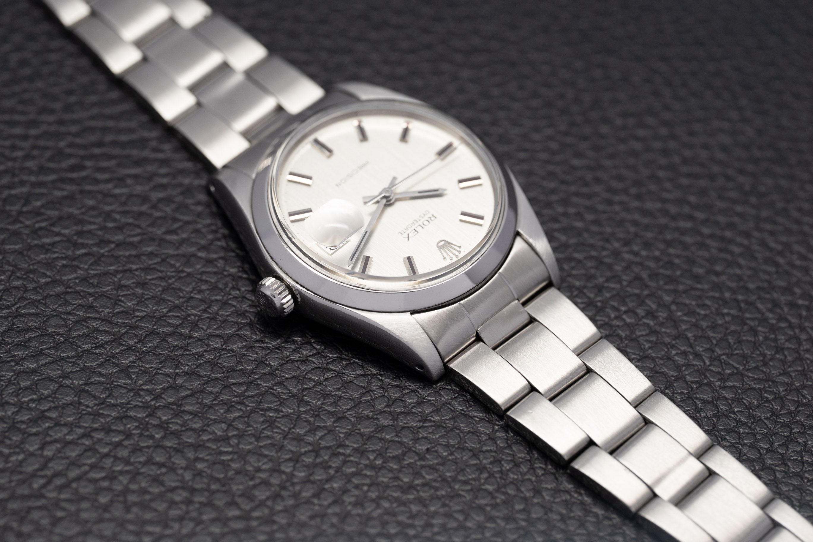 Rolex Oysterdate 6694 Silver Dial 1972