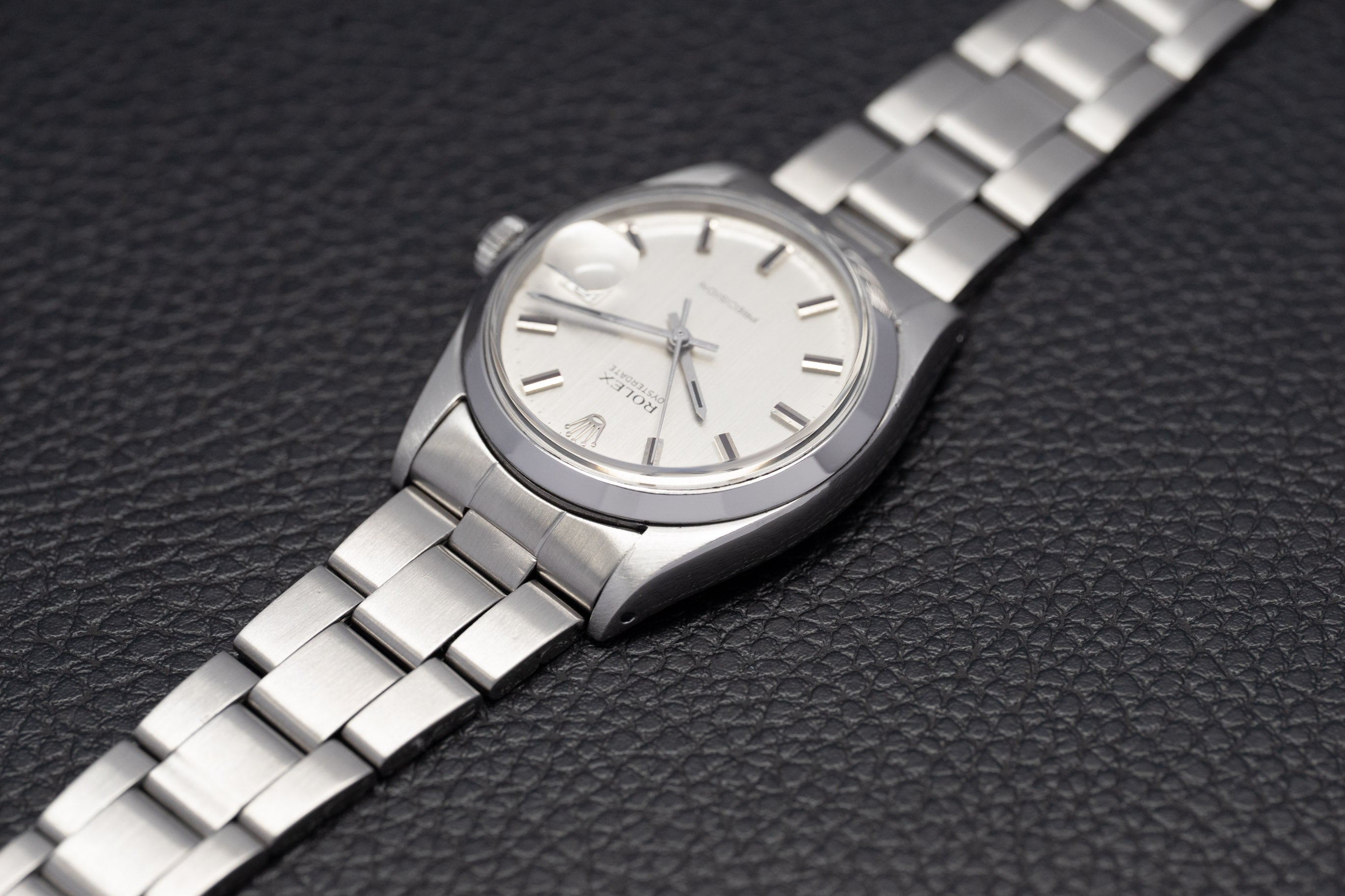 Rolex Oysterdate 6694 Silver Dial 1972