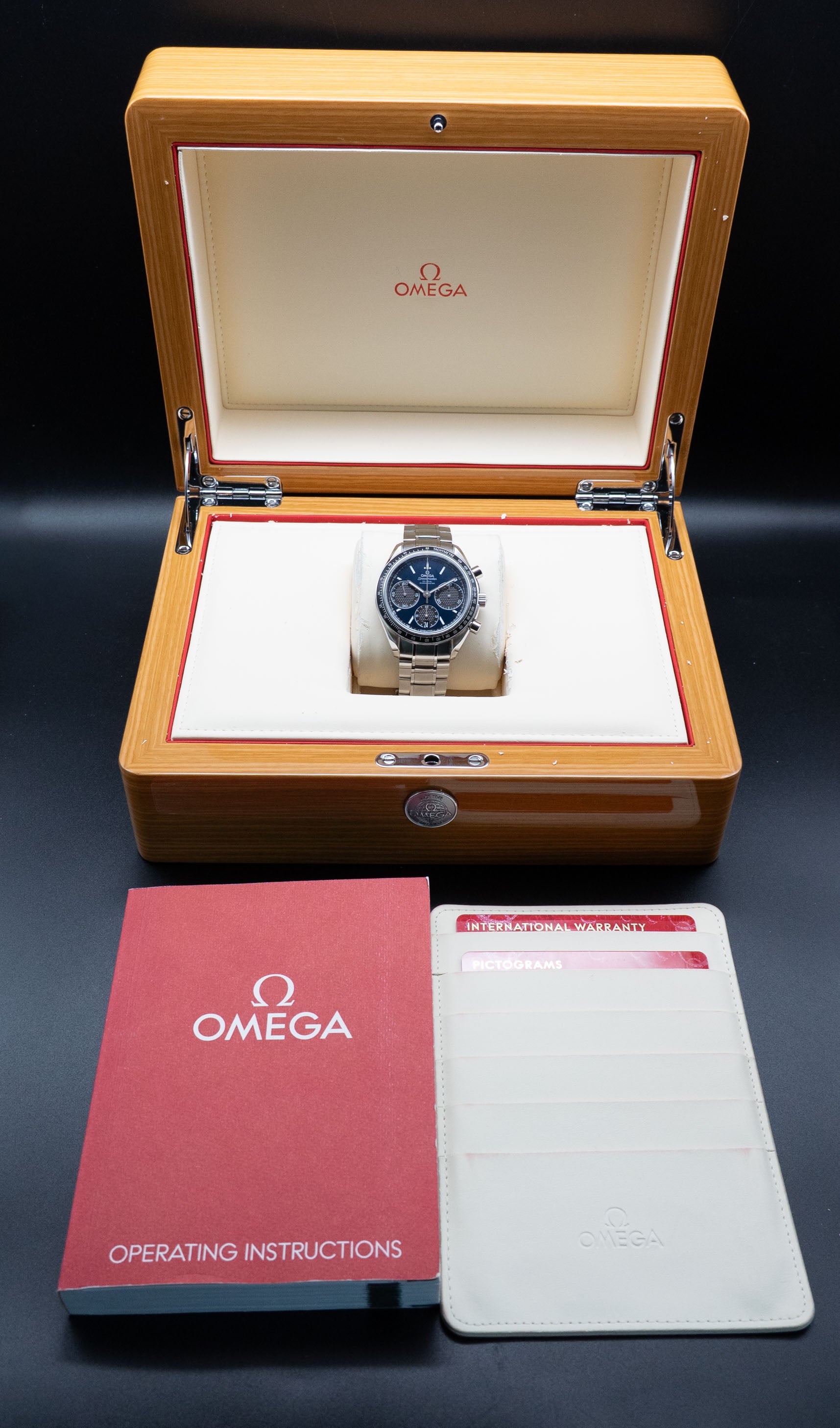 Omega Speedmaster Racing 326.30.40.50.03.001 Fullset 2017 Box+Papers
