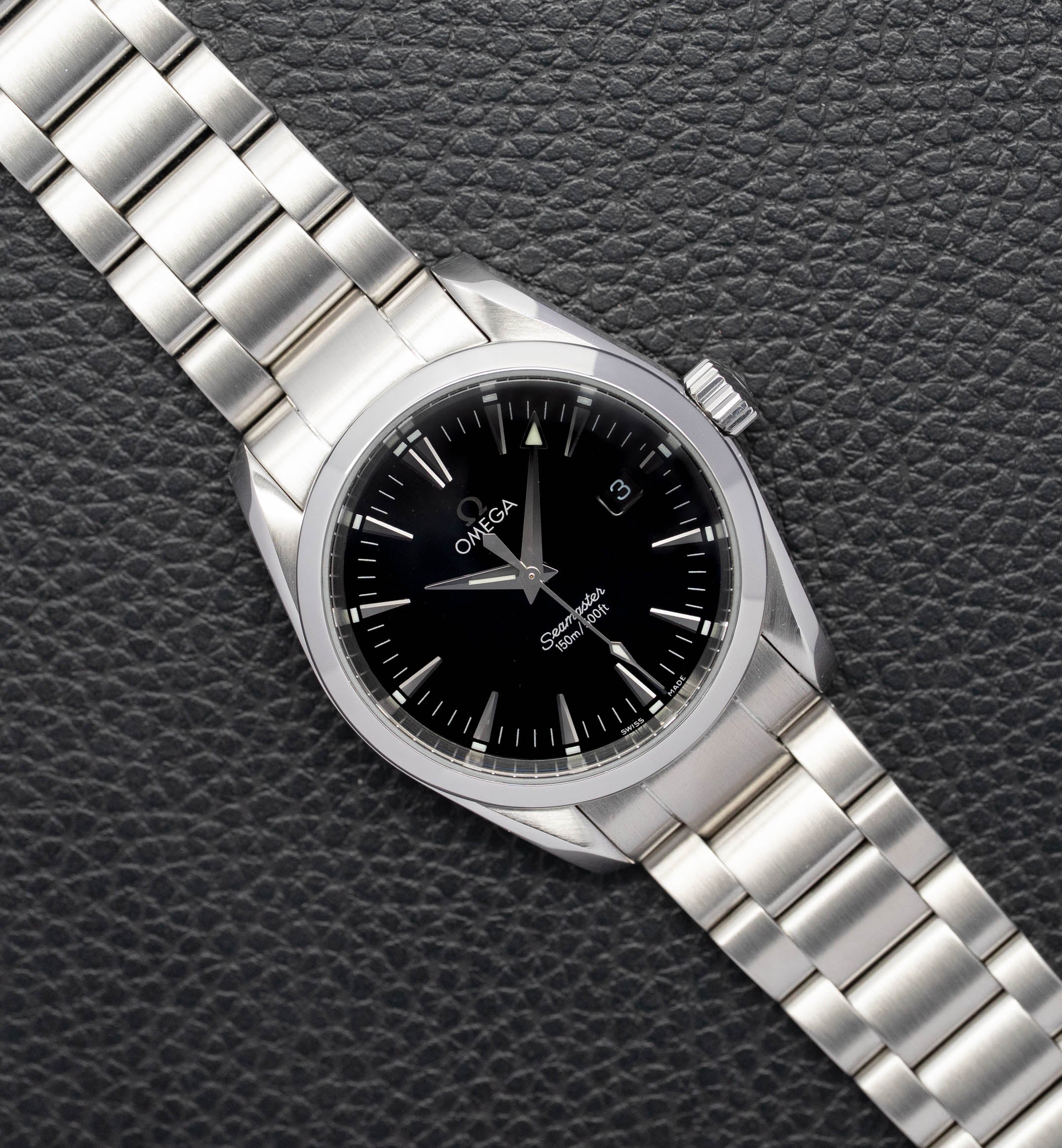 Omega Seamaster Aqua Terra 2518.50 Black Dial 2010