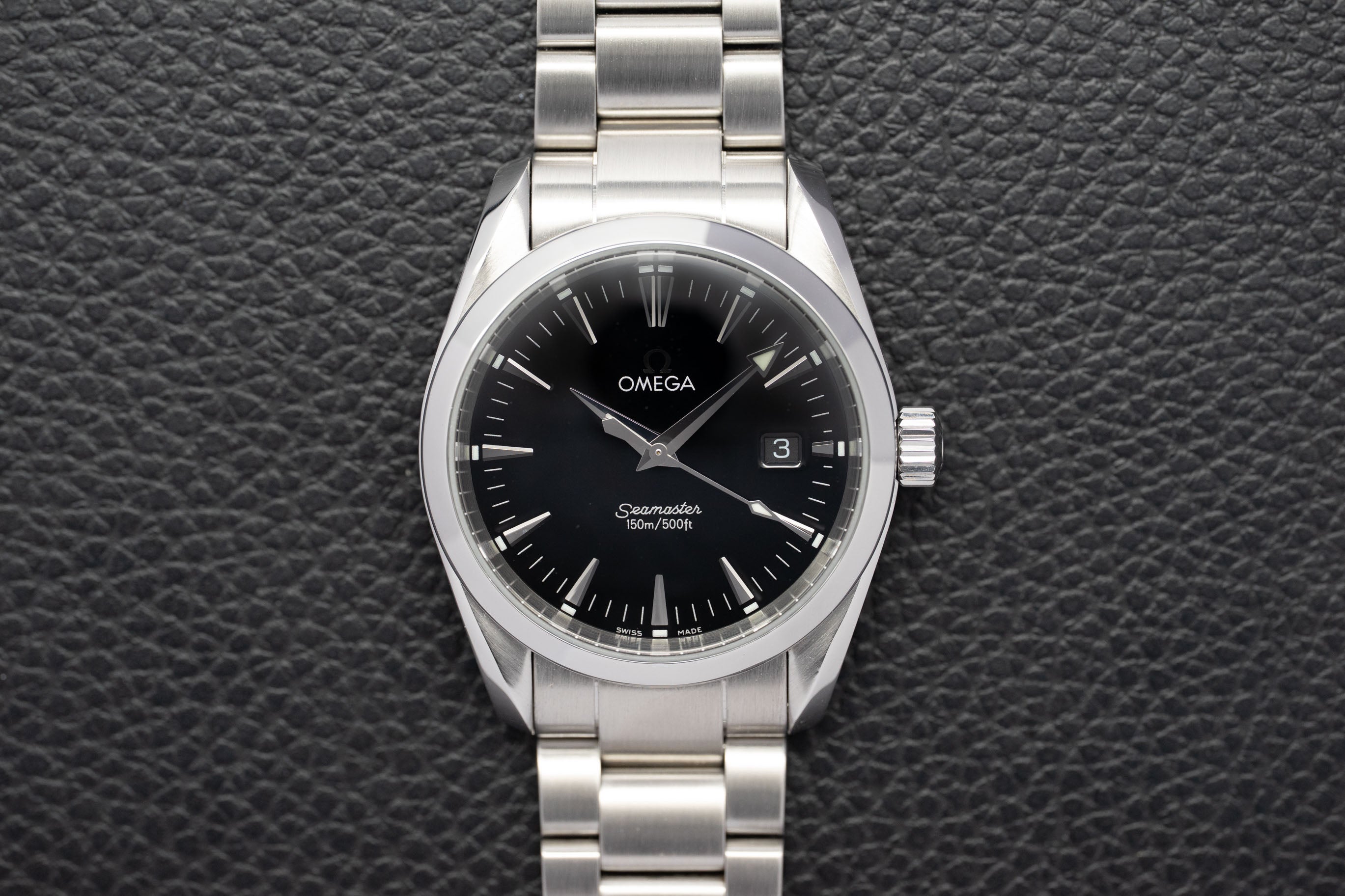 Omega Seamaster Aqua Terra 2518.50 Black Dial 2010