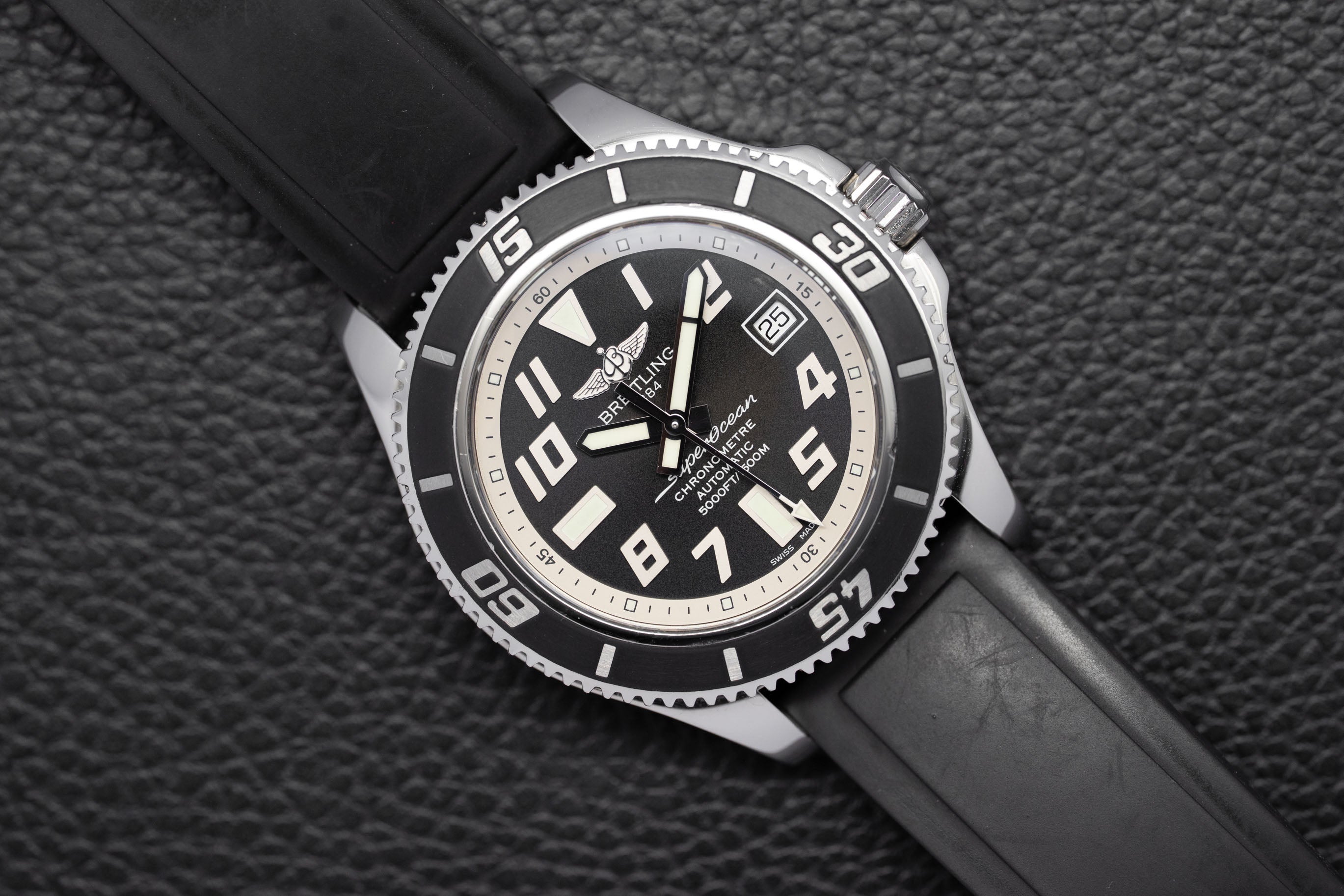 Breitling Superocean 42 A17364 Blue Dial 2014