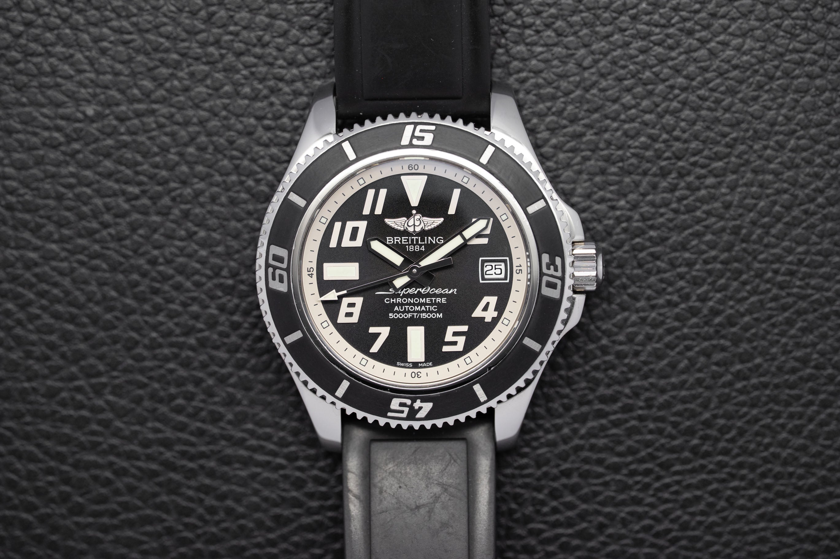 Breitling Superocean 42 A17364 Blue Dial 2014