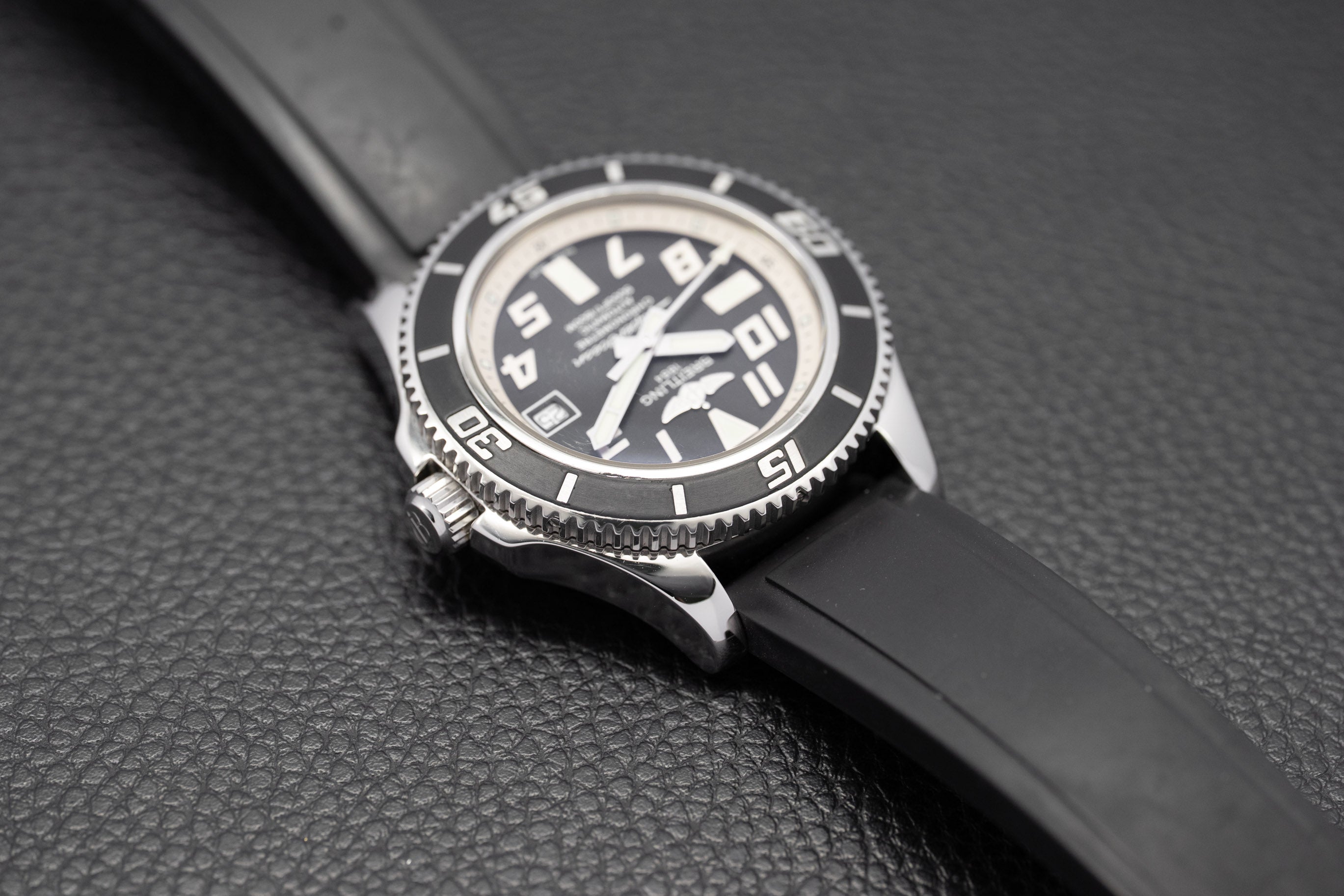Breitling Superocean 42 A17364 Blue Dial 2014