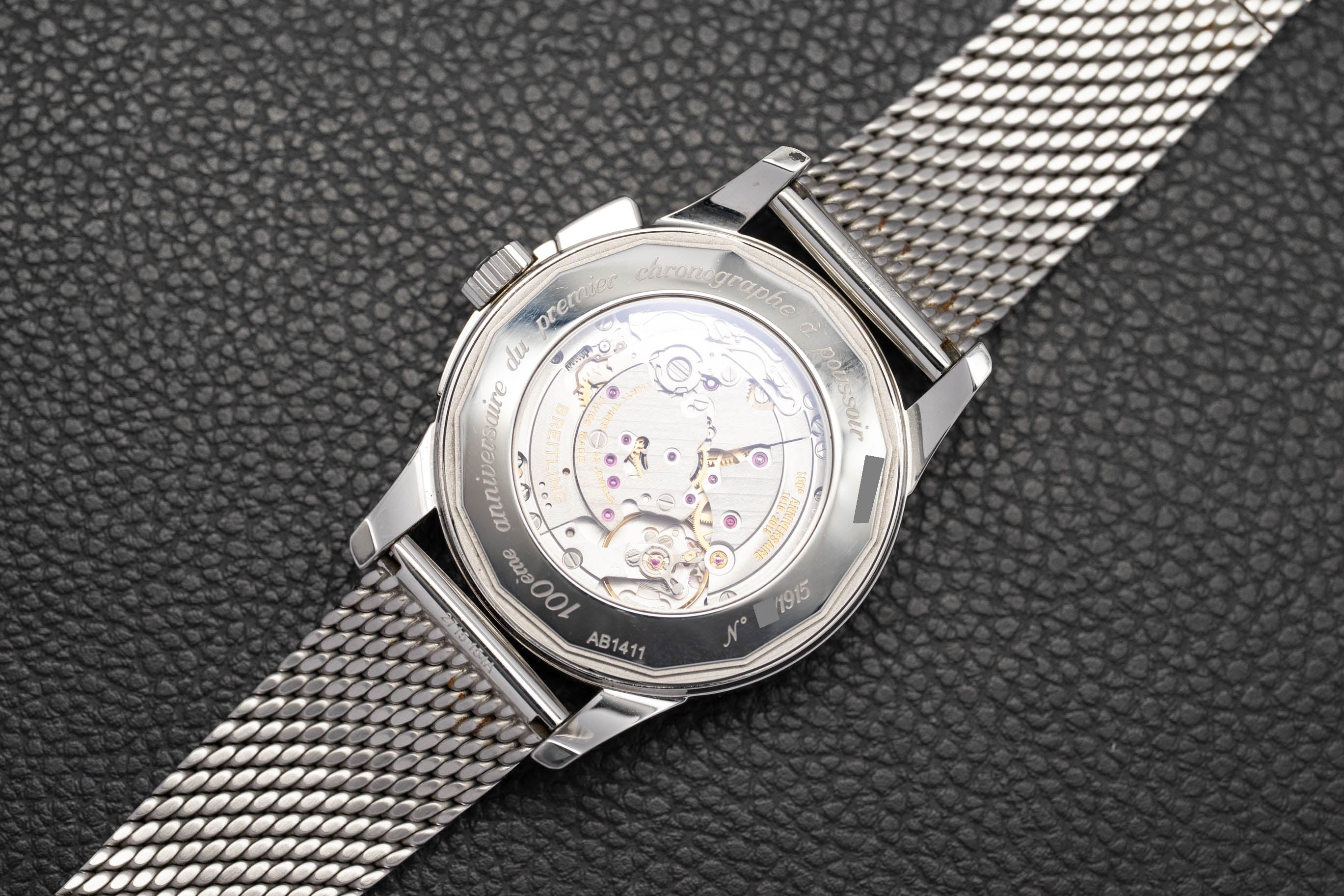 Breitling Transocean Chronograph 1915 AB14112 Fullset 2016 Box+Papers
