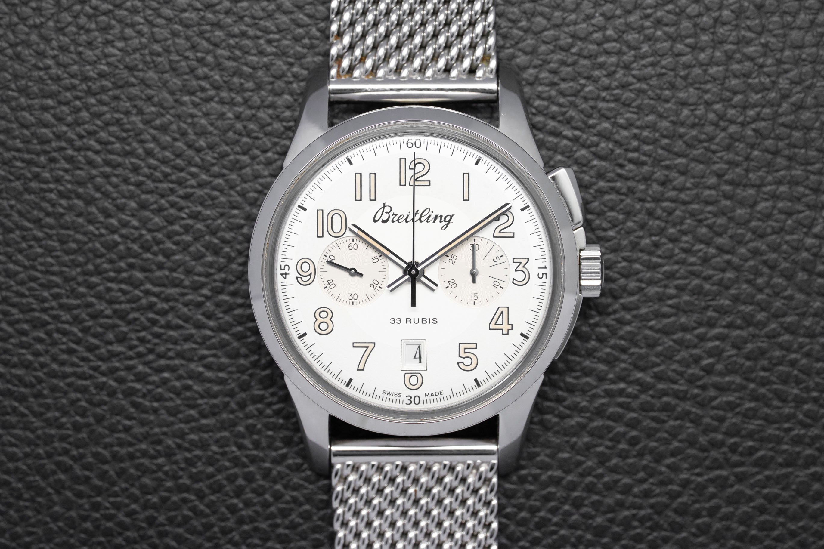 Breitling Transocean Chronograph 1915 AB14112 Fullset 2016 Box+Papers