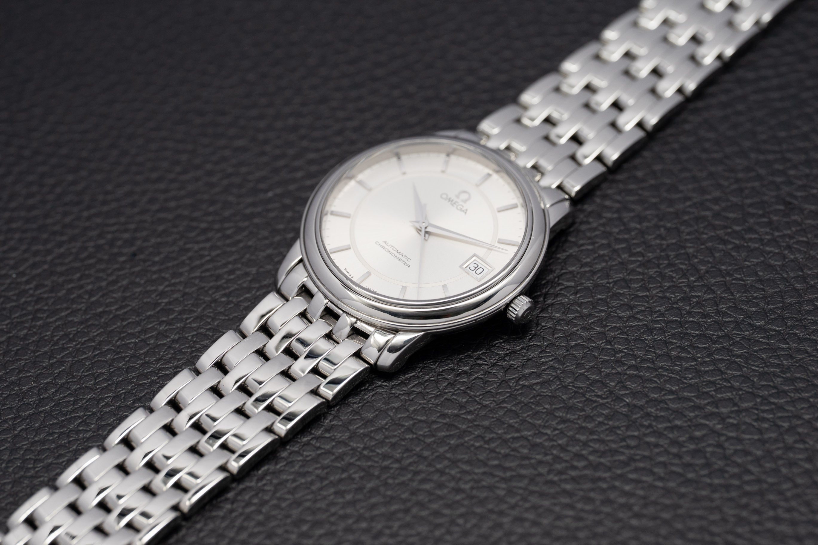 Omega De Ville 4500.31 Silver Dial 1986