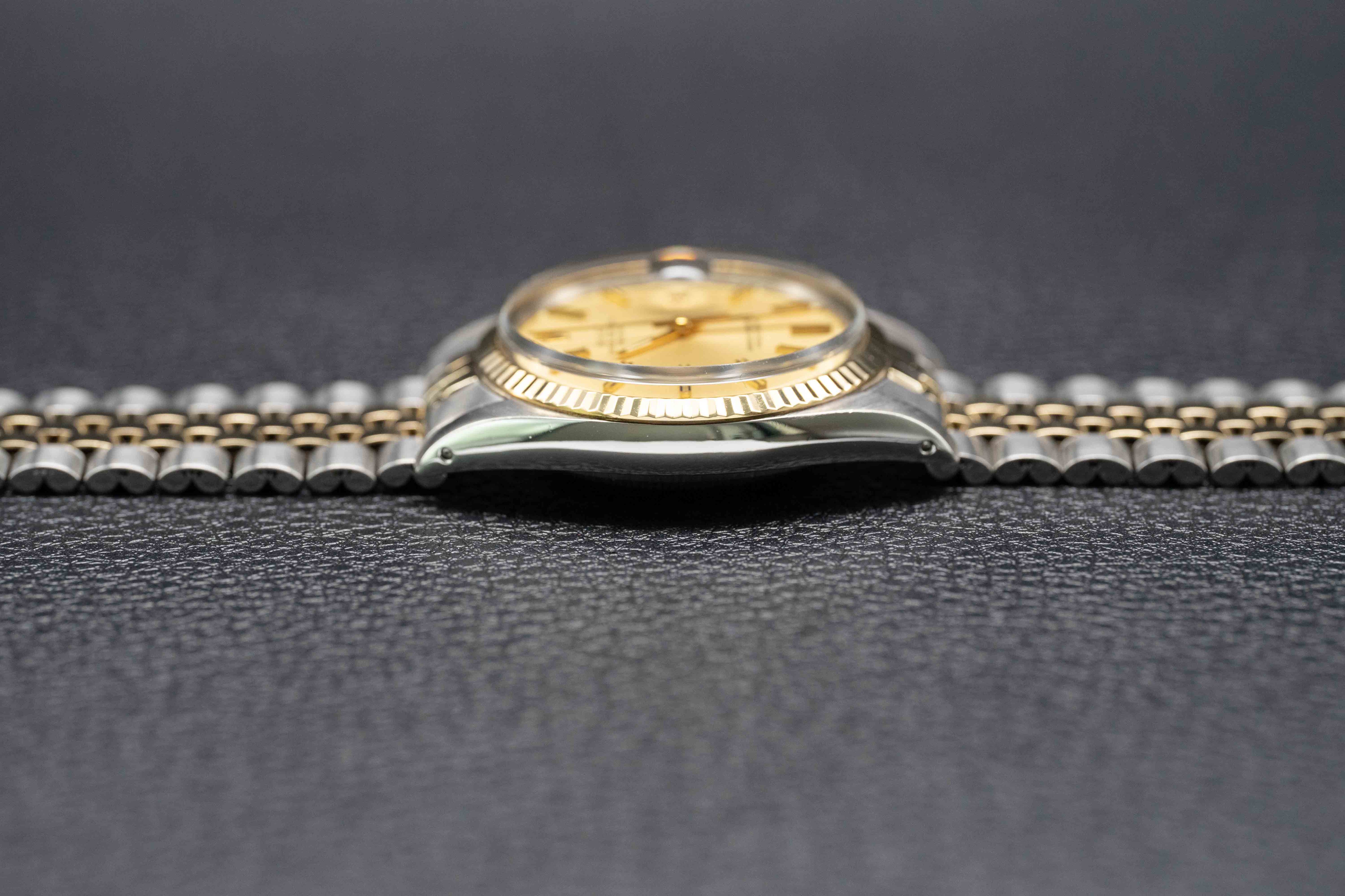 Rolex Datejust 1601 Gold Dial 1972