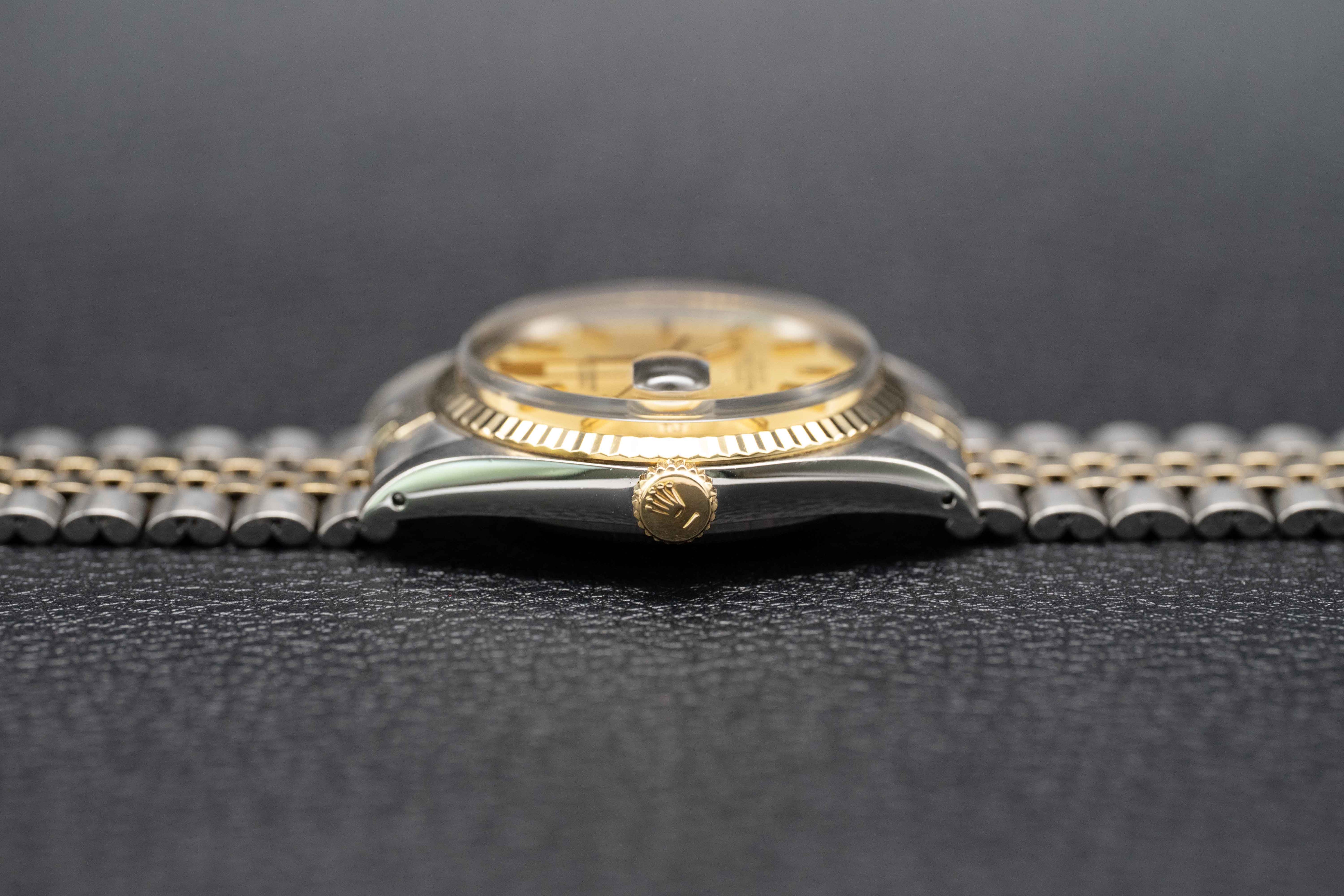 Rolex Datejust 1601 Gold Dial 1972
