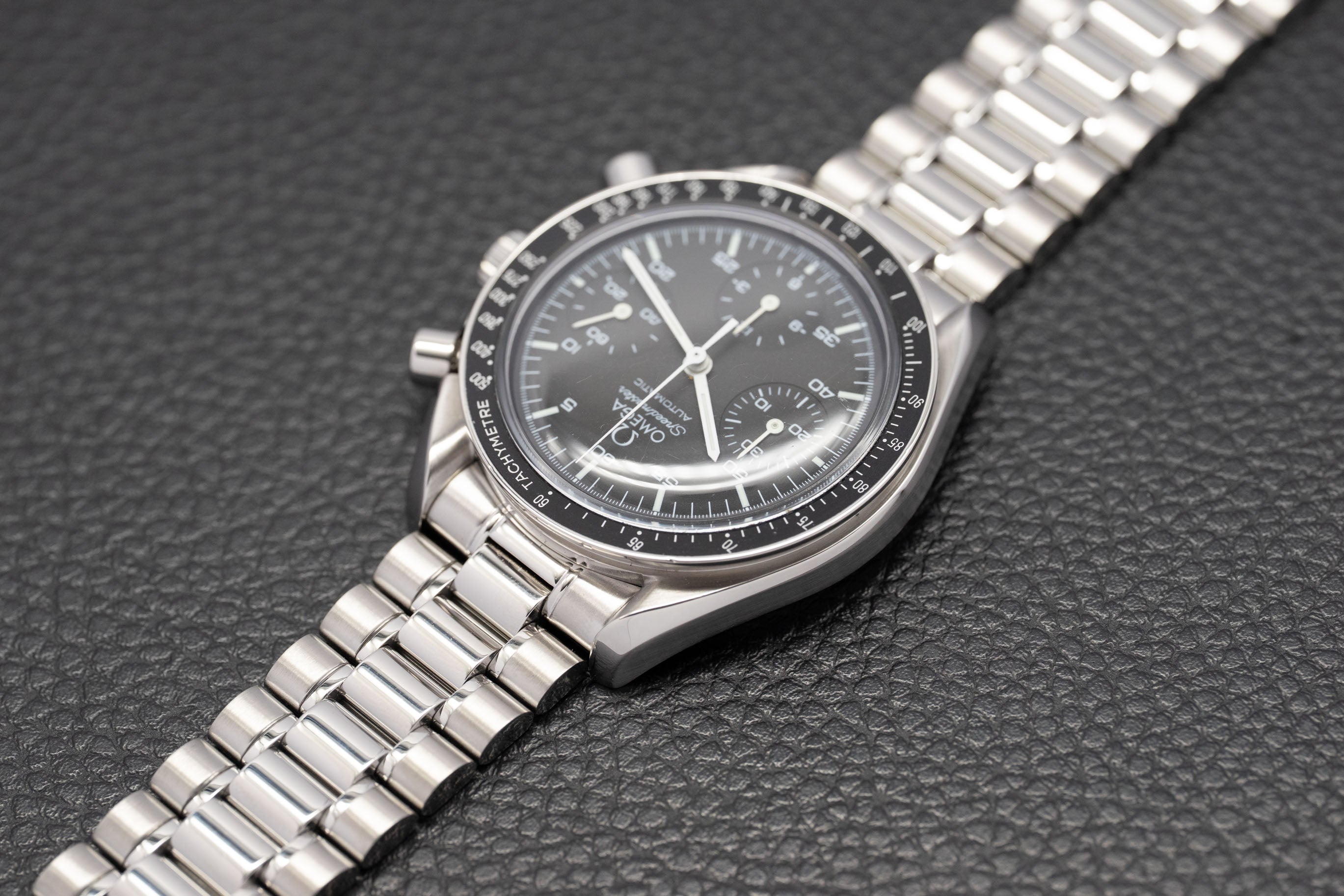 Omega Speedmaster ridotto 3510.50 quadrante nero 1998