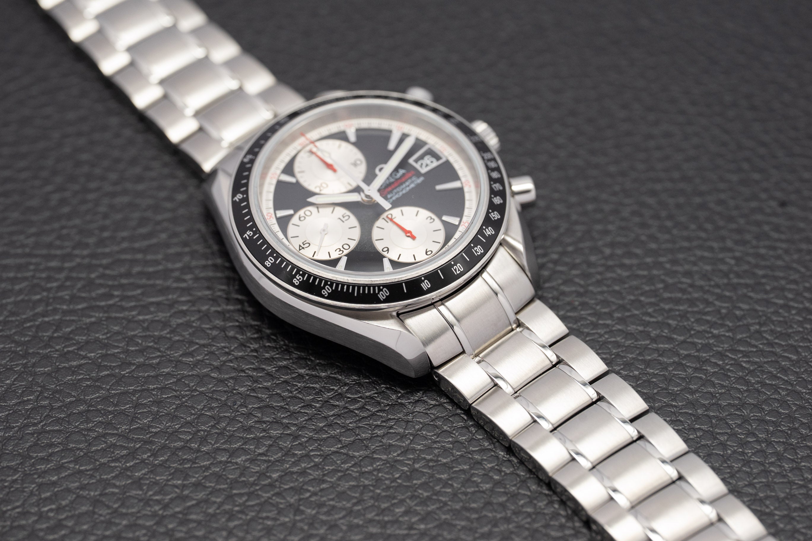 Omega Speedmaster Date 3210.51 Fullset 2008 Scatola+carteggiatura