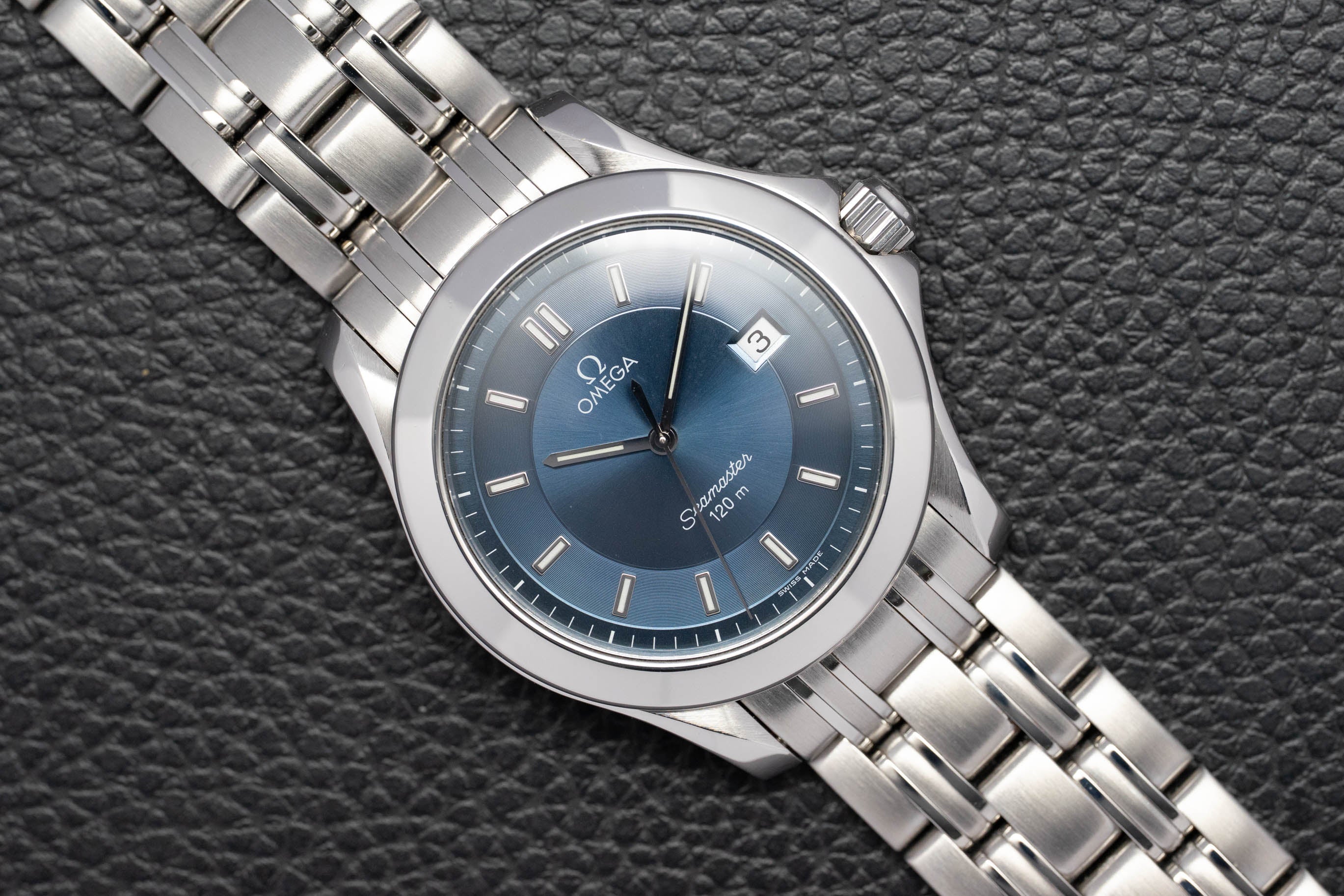 Omega Seamaster 120 2511.82 Blue Dial 1998