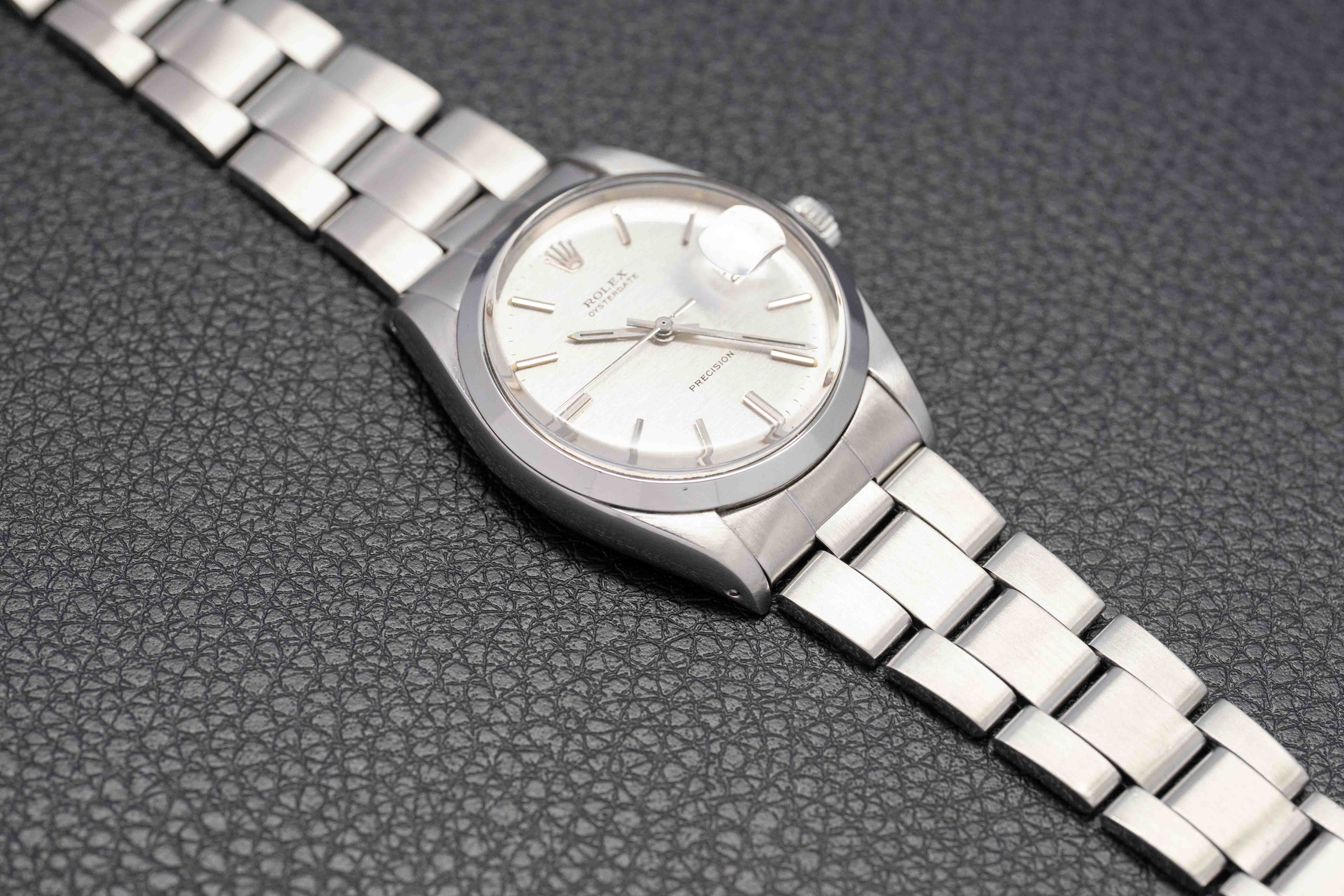 Rolex Oysterdate 6694 Quadrante Argento 1970