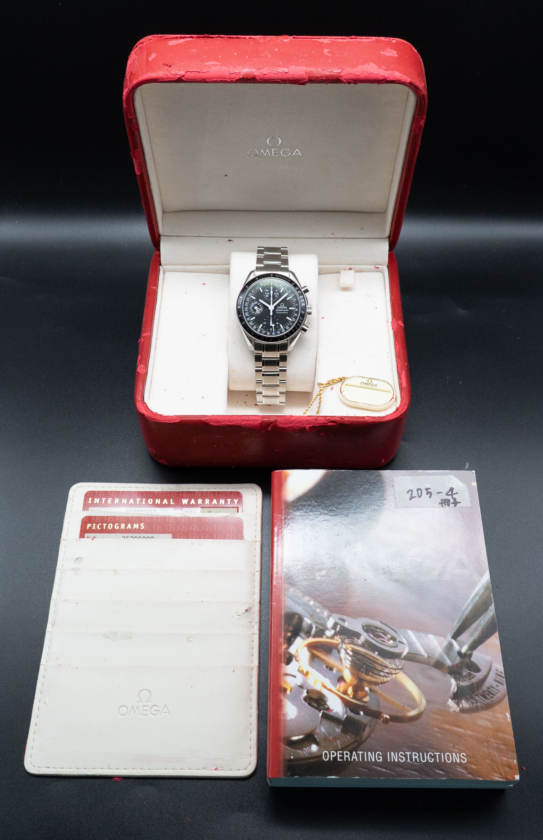 Omega Speedmaster Day Date 3520.50 Fullset 2005 Box+Papers