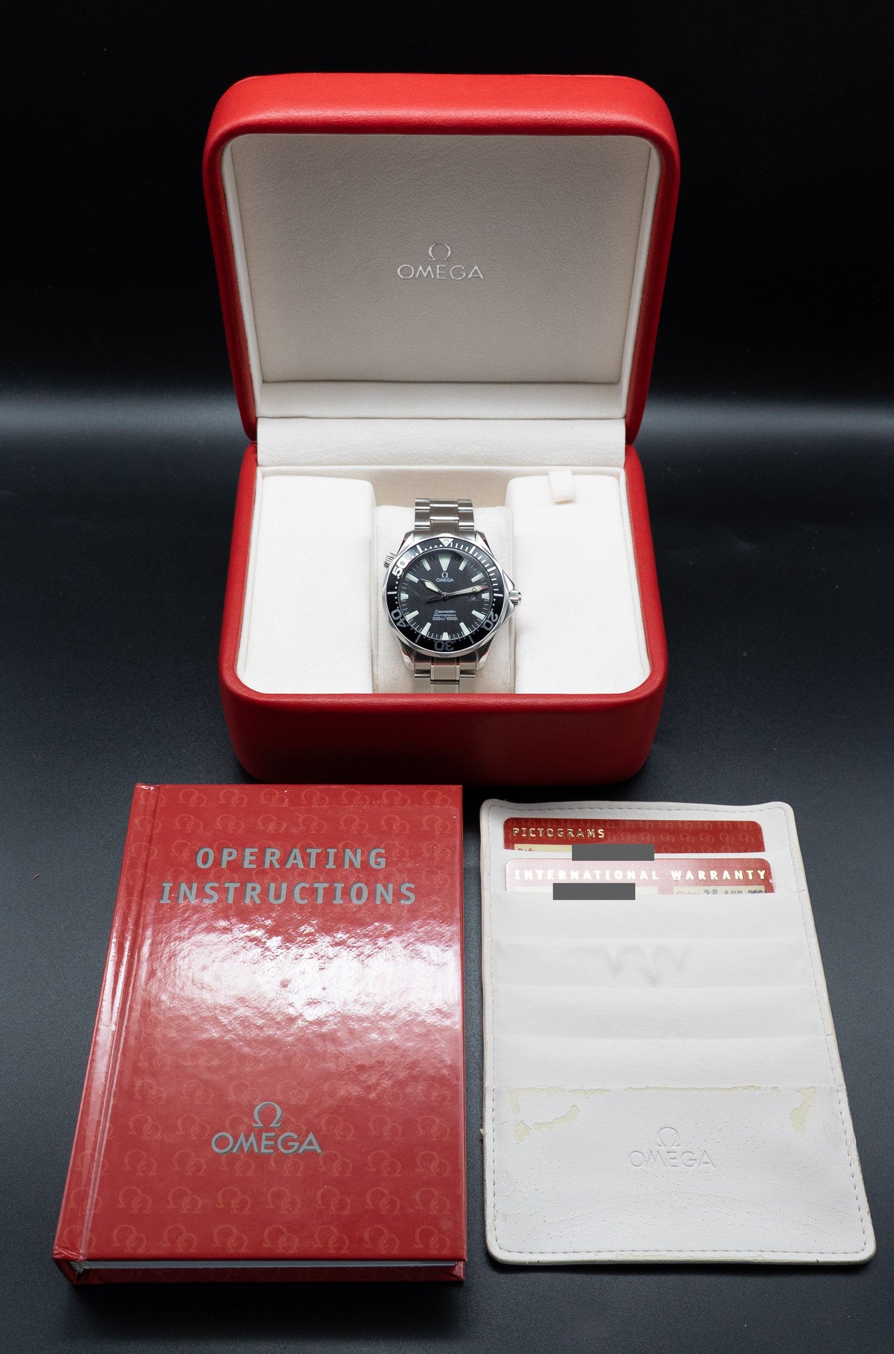 Omega Seamaster Diver 300 2264,50 Fullset 2004 Box+Papers