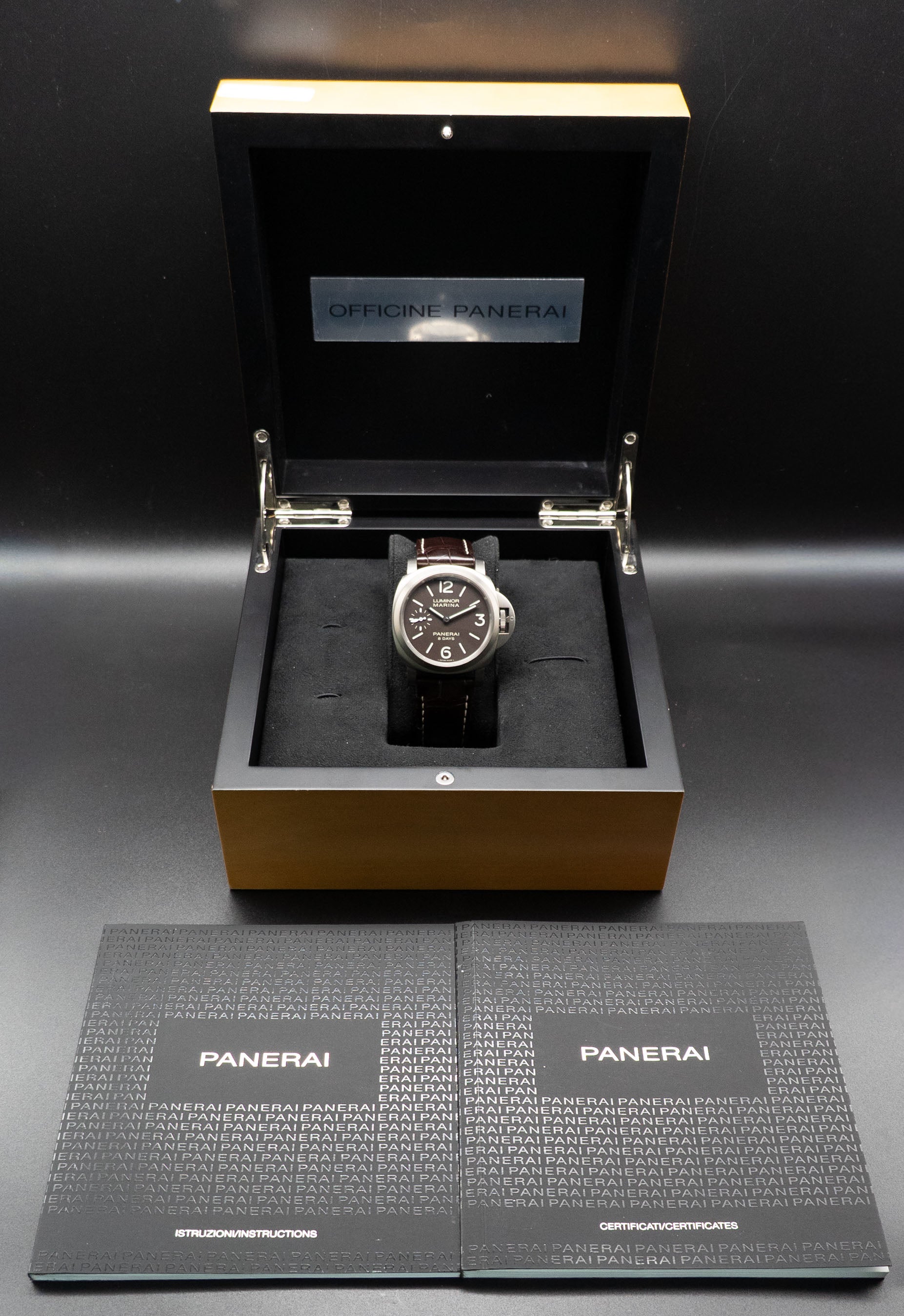 Panerai Luminor Marina 8 Days PAM00564 Fullset 2017 Box+Papers