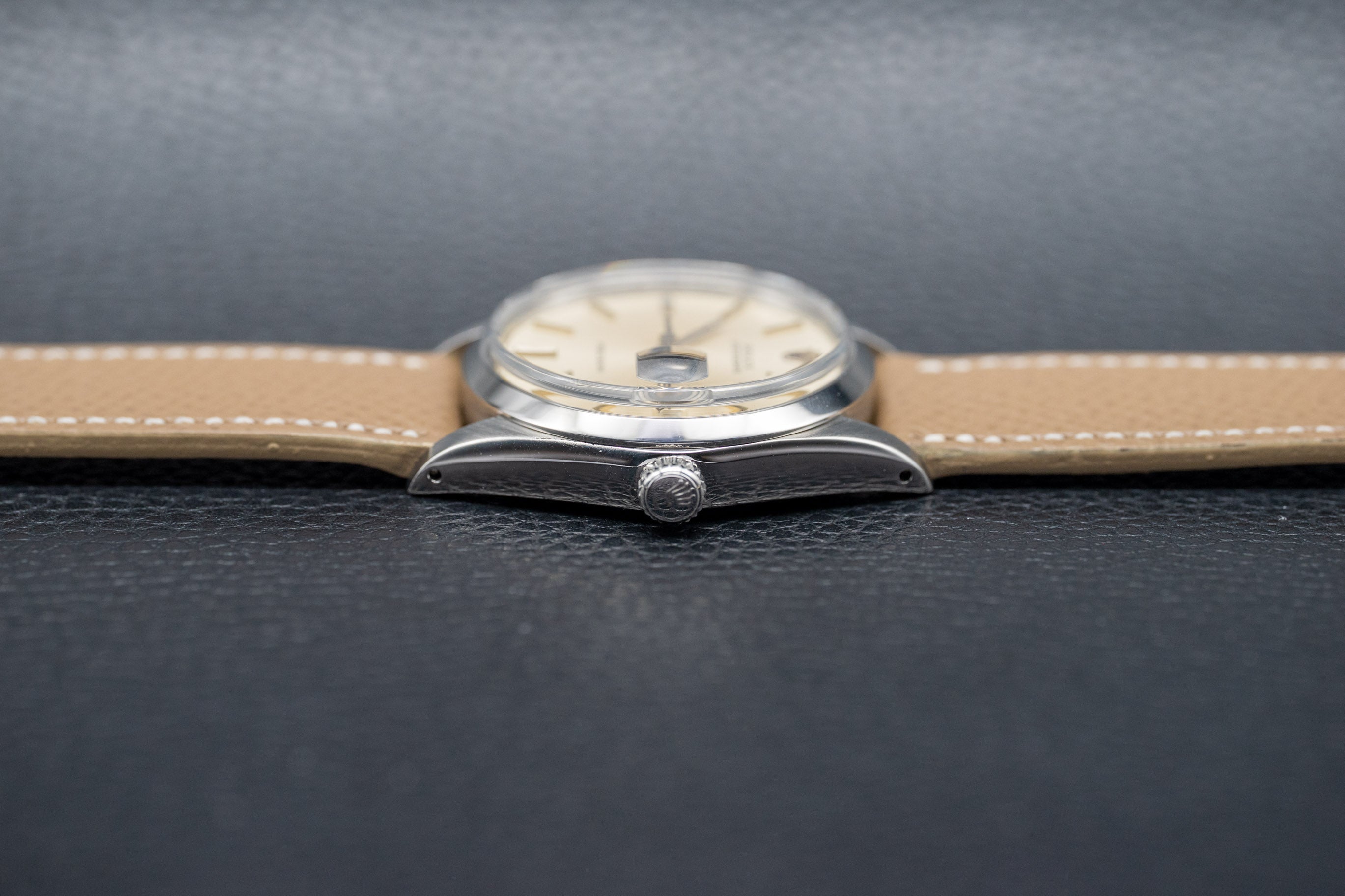 Rolex Oysterdate 6694 Silver Dial 1969