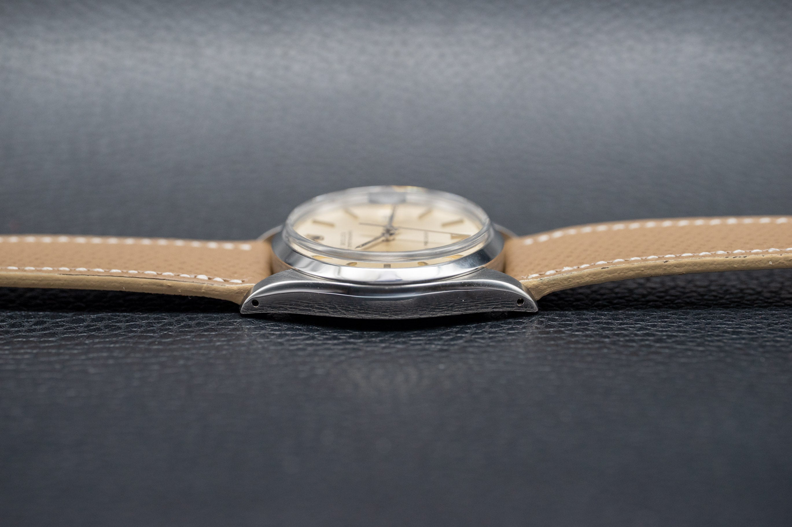 Rolex Oysterdate 6694 Silver Dial 1969