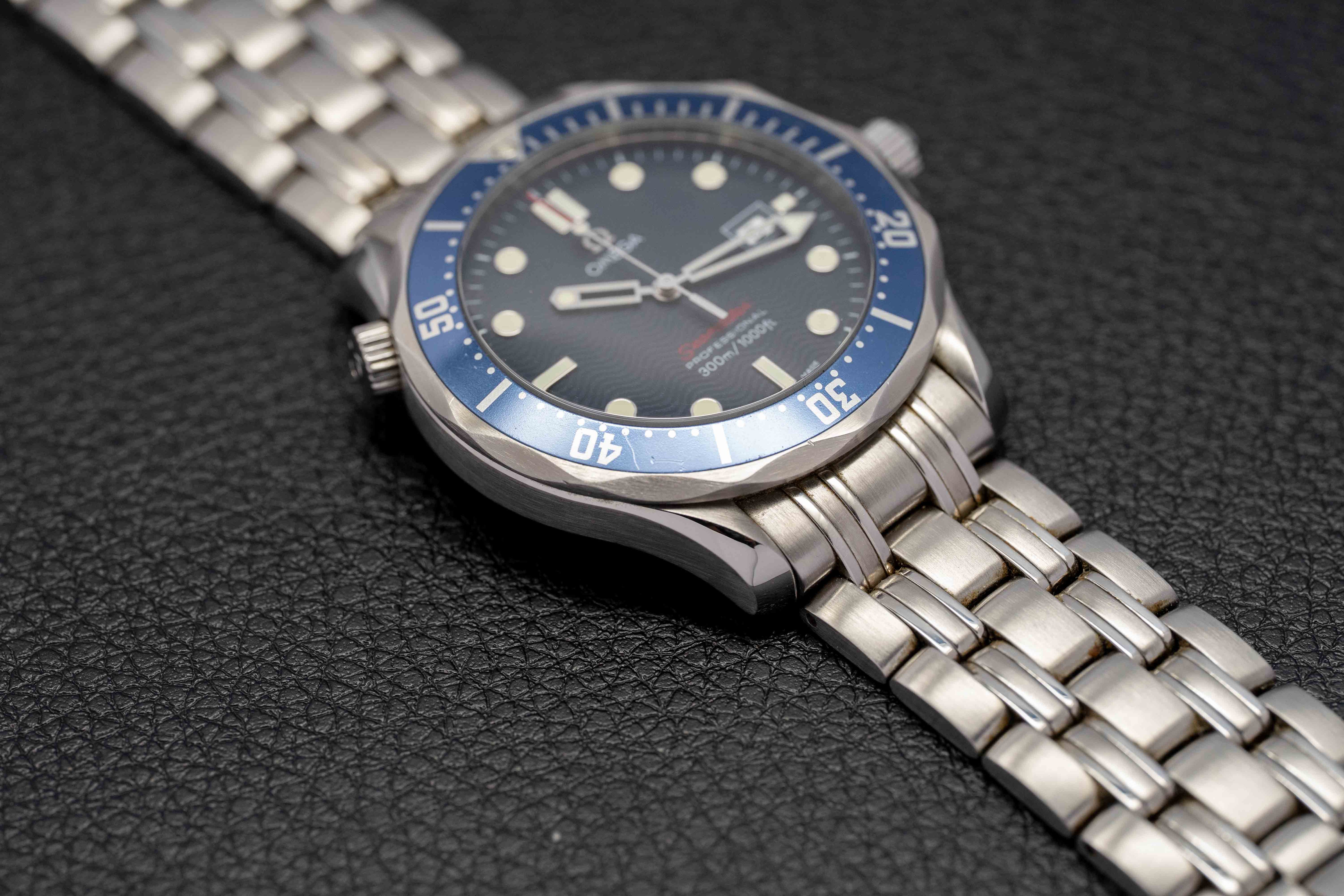 Omega Seamaster 300 2221.80 Quadrante blu 2010
