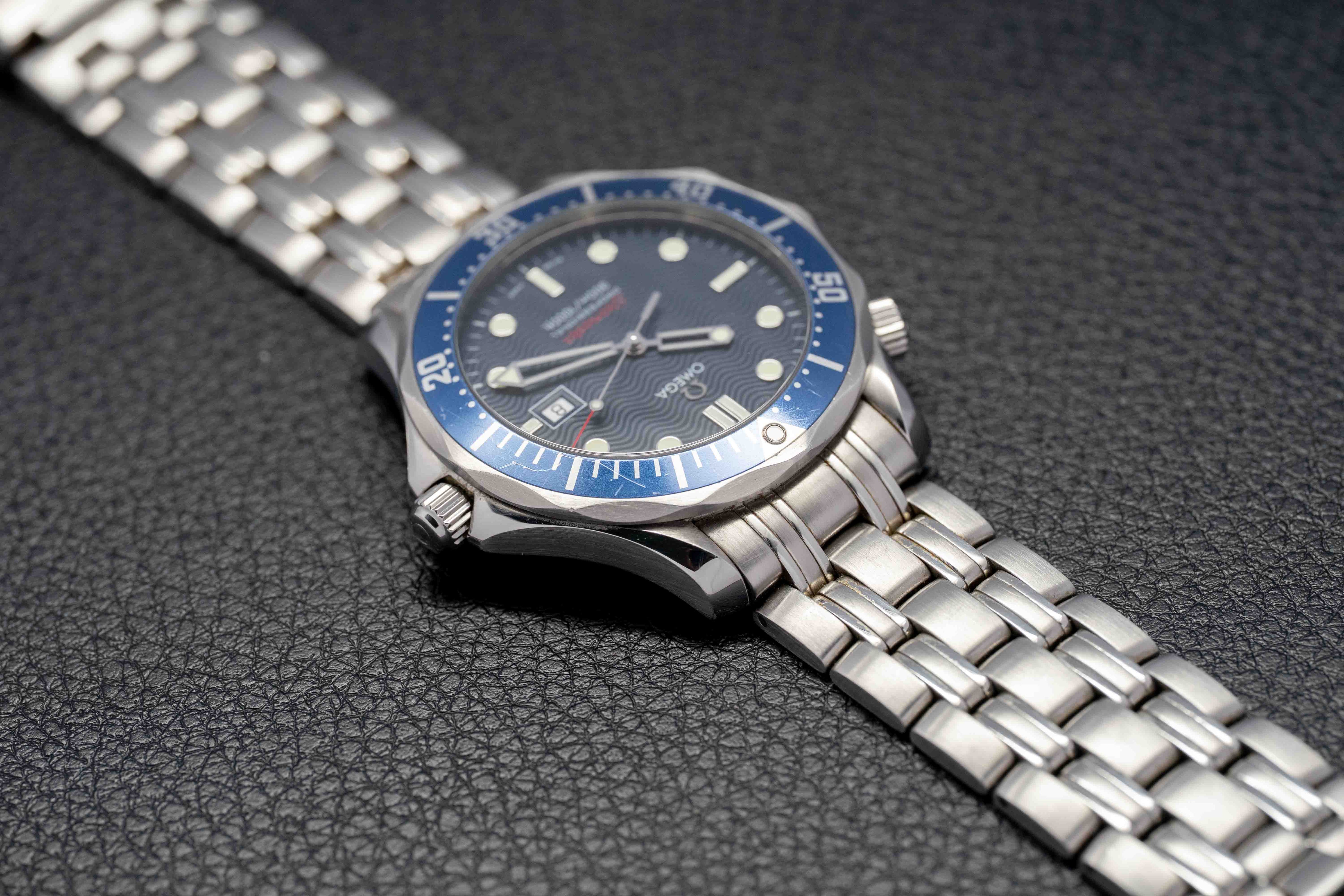 Omega Seamaster 300 2221.80 Quadrante blu 2010