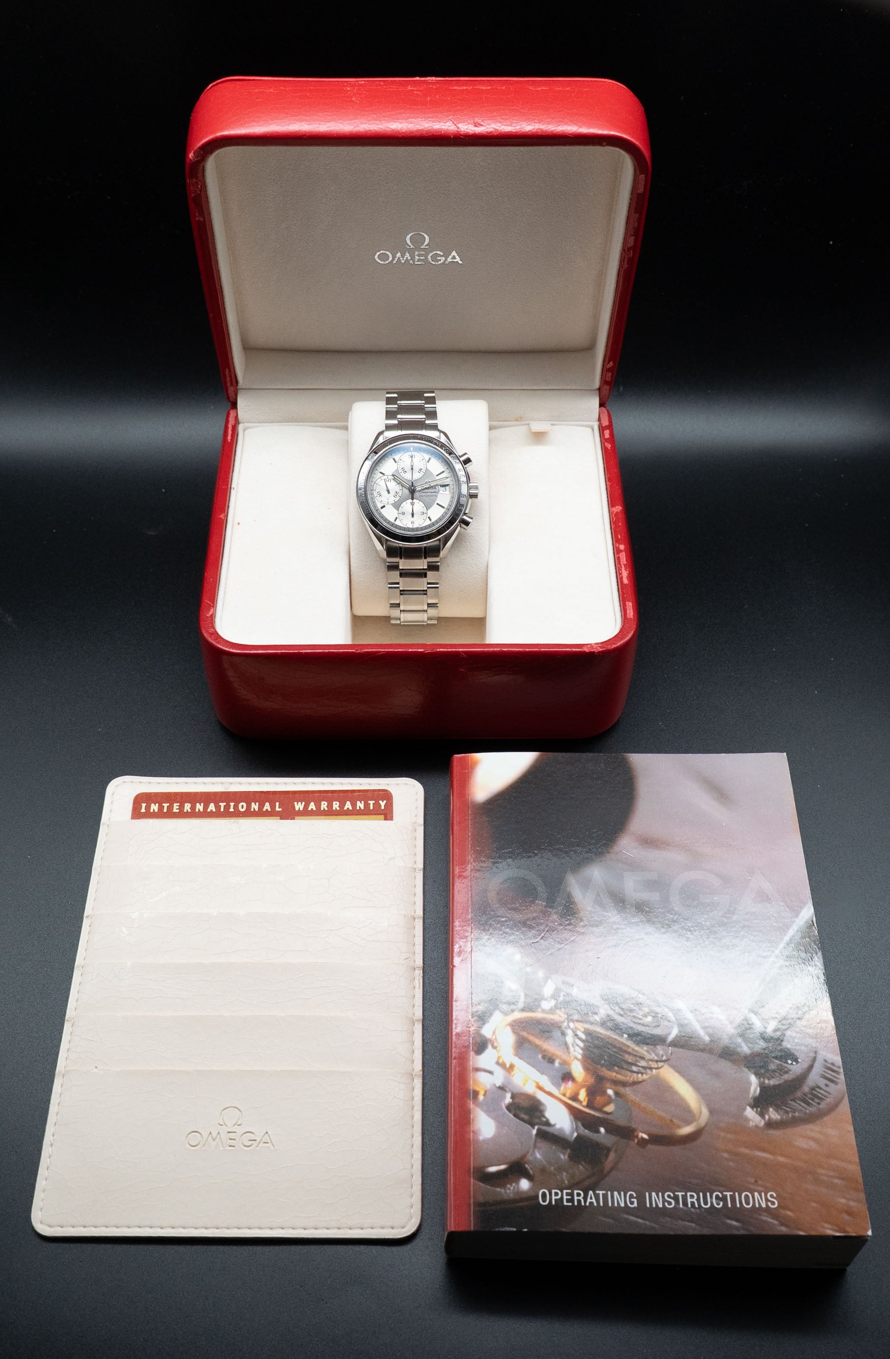 Omega Speedmaster Date 3513.30 Fullset 2005 Box+Papers