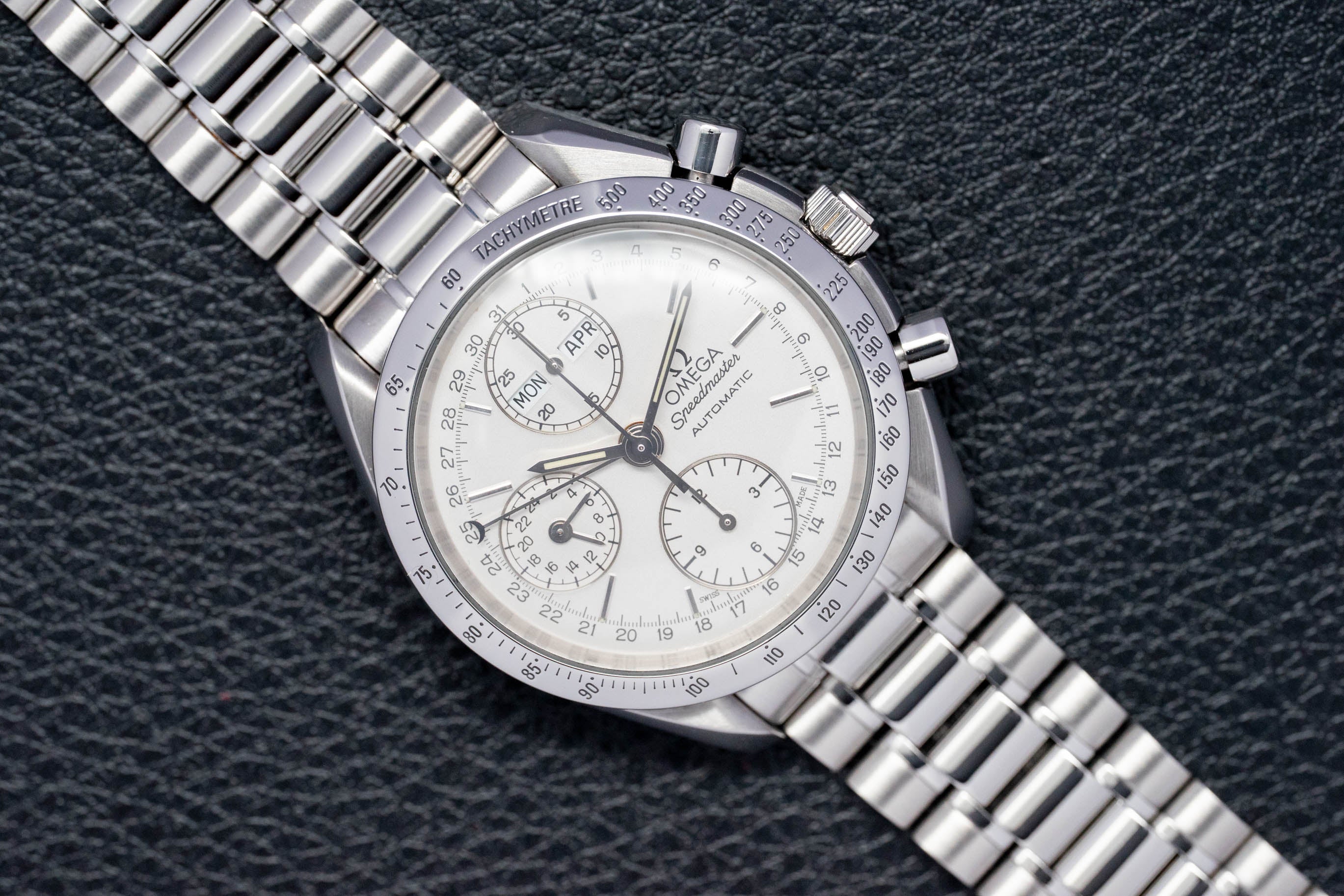 Omega Speedmaster Day Date 3521.30 Juego completo 2000 Caja+papeles