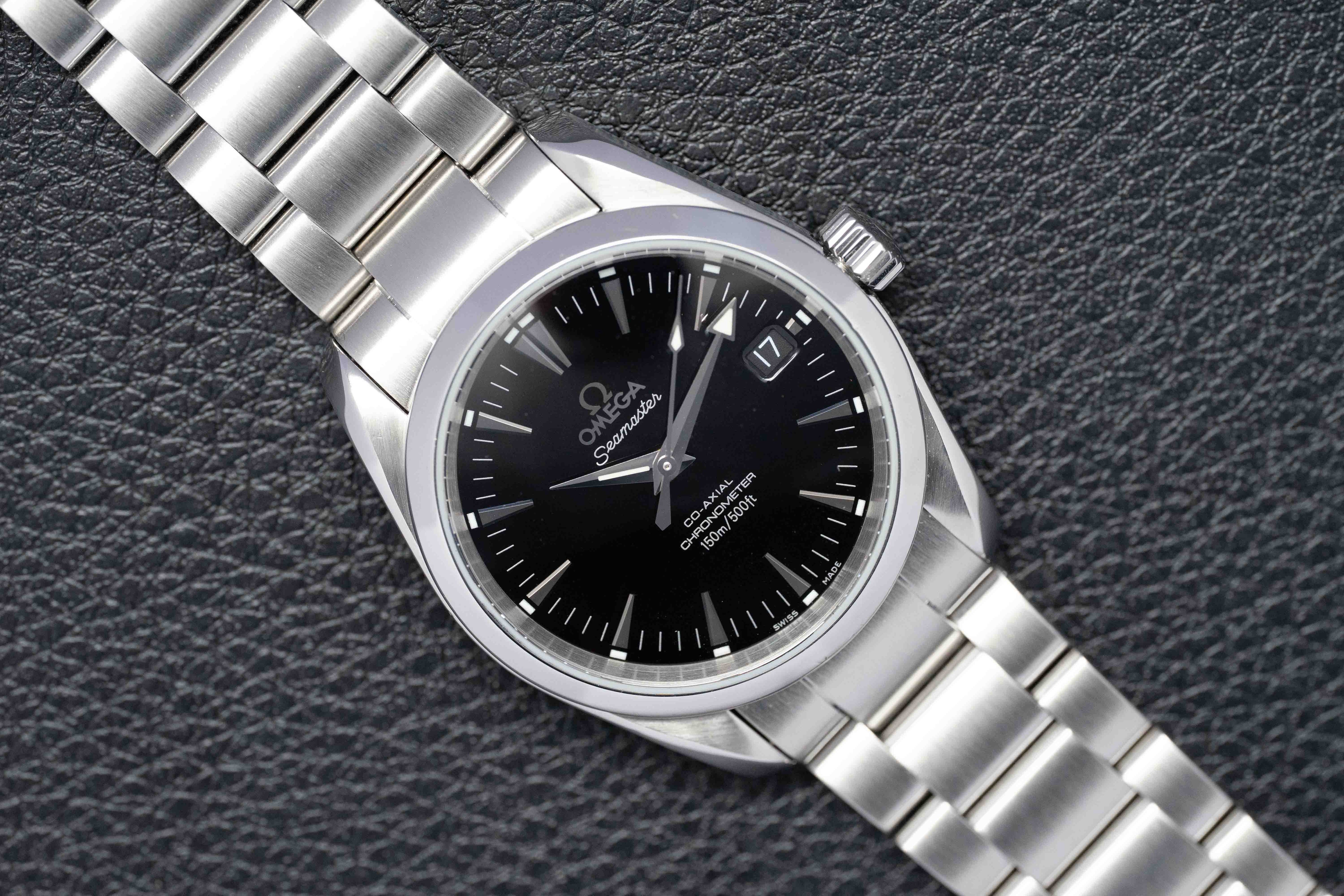 Omega Seamaster Aqua Terra 2504.50 Black Dial 2007
