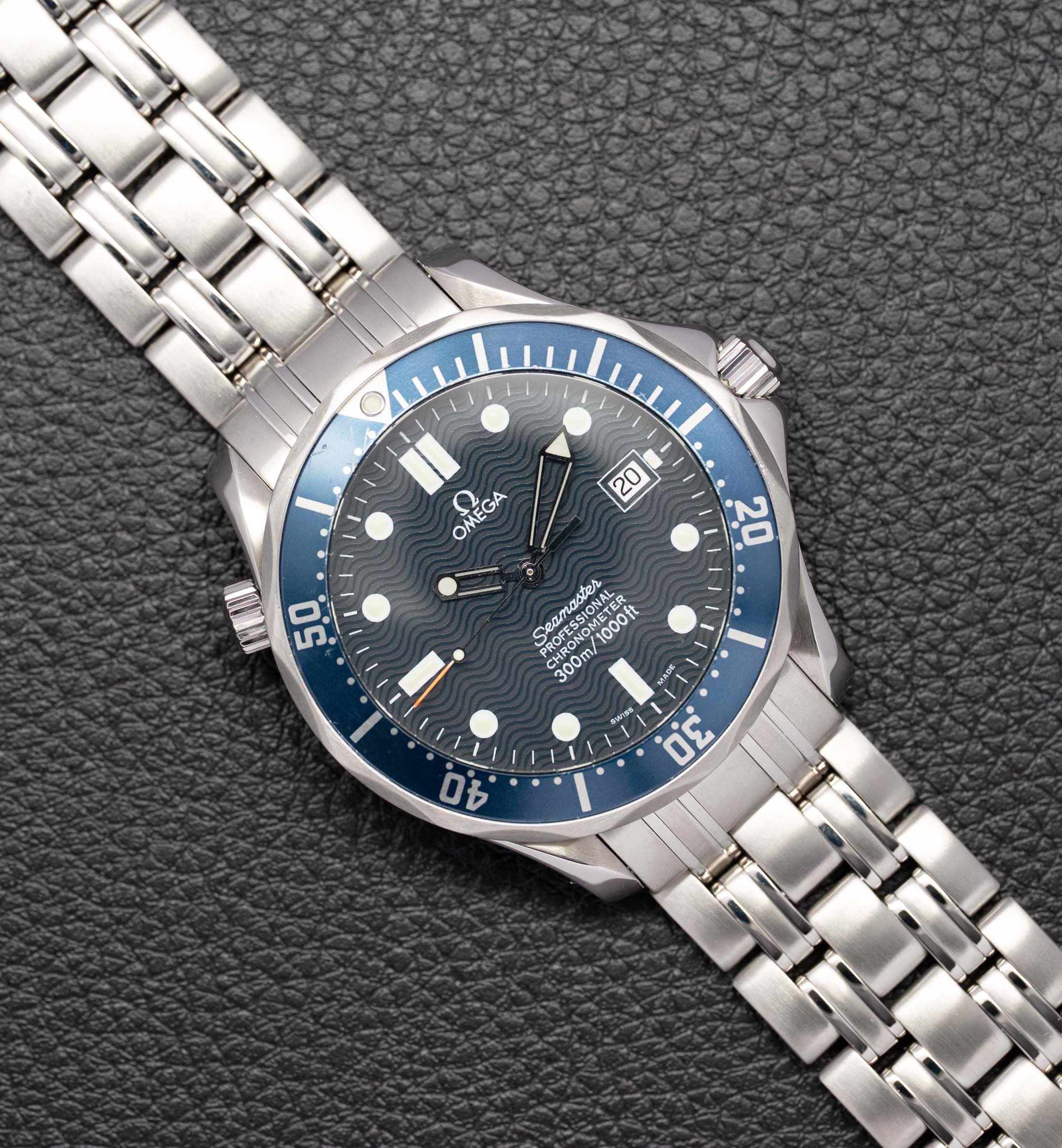 Omega Seamaster Diver 300 2531.80 Blue Dial 1999