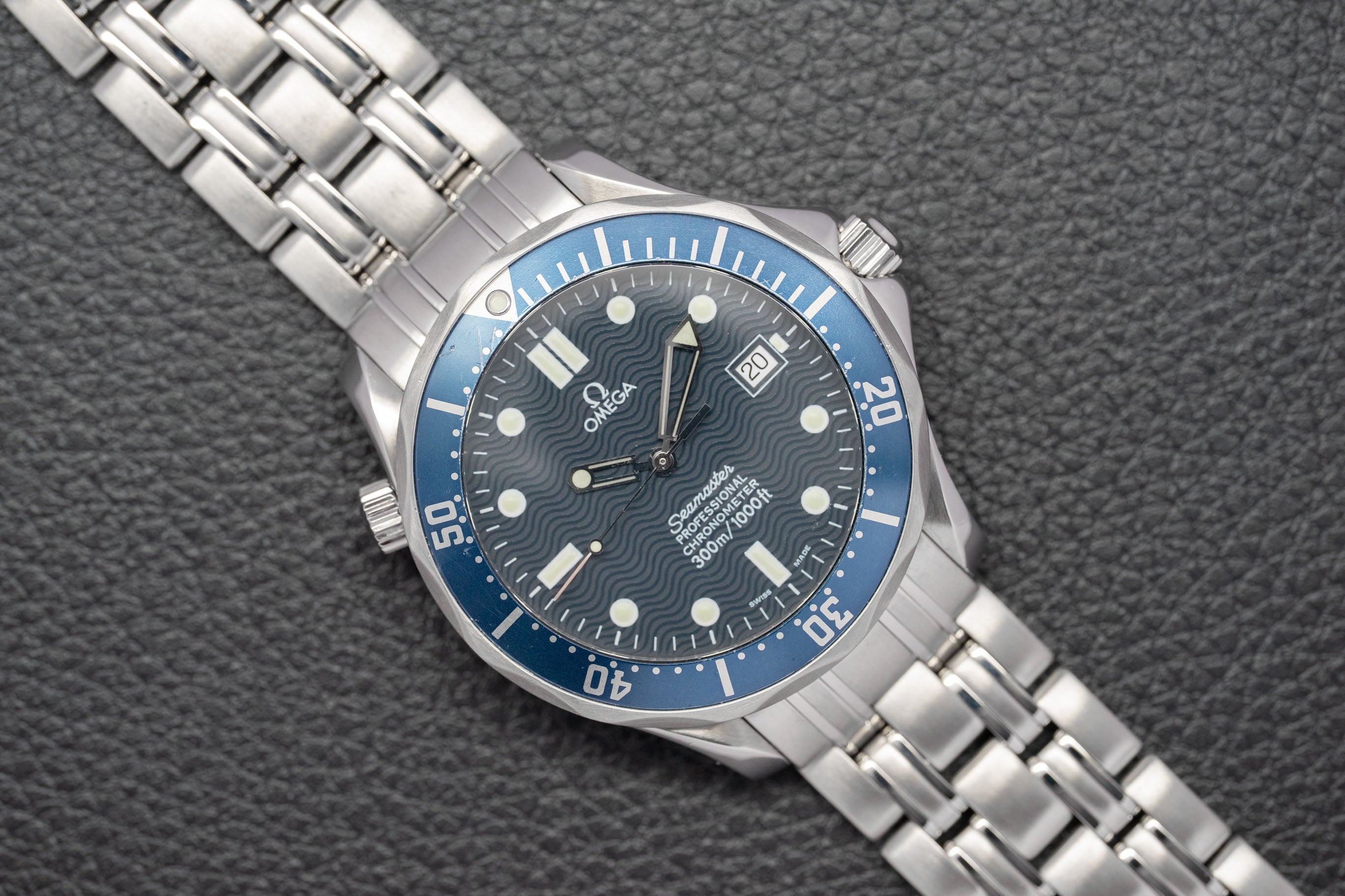 Omega Seamaster Diver 300 2531.80 Blue Dial 1999
